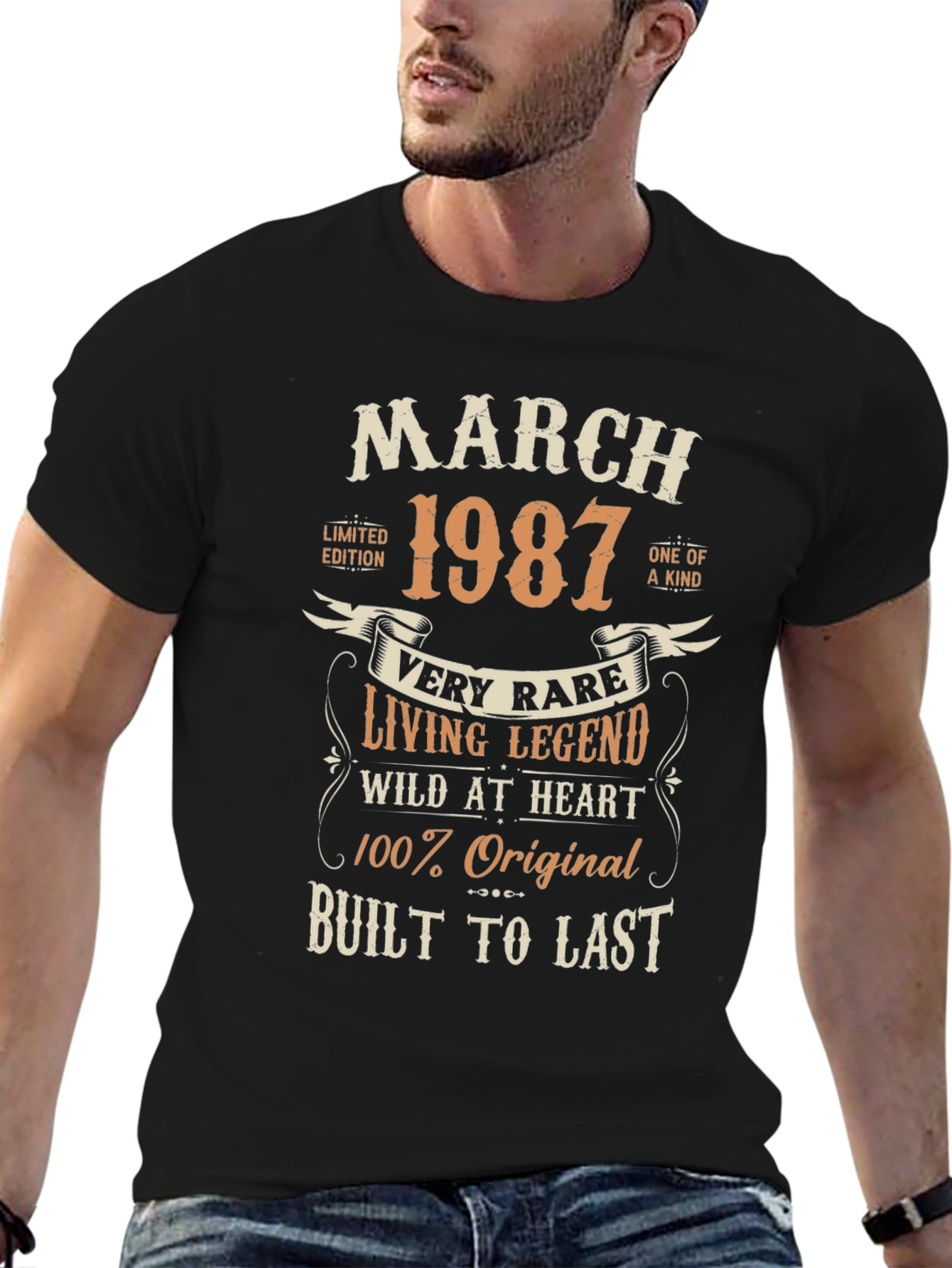 March 1987 Limited Edition Living Legend Graphic Tee