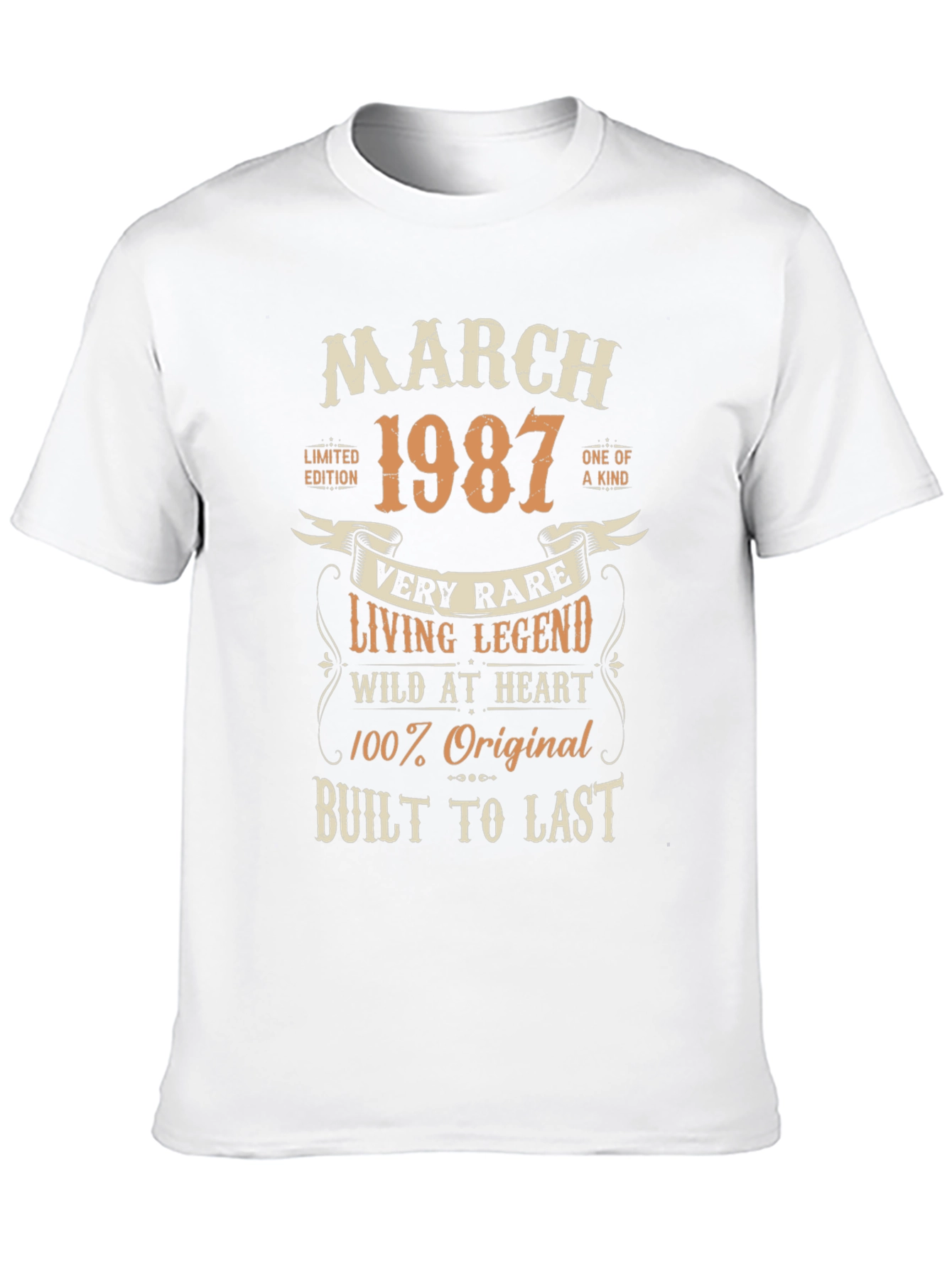 March 1987 Limited Edition Living Legend Graphic Tee