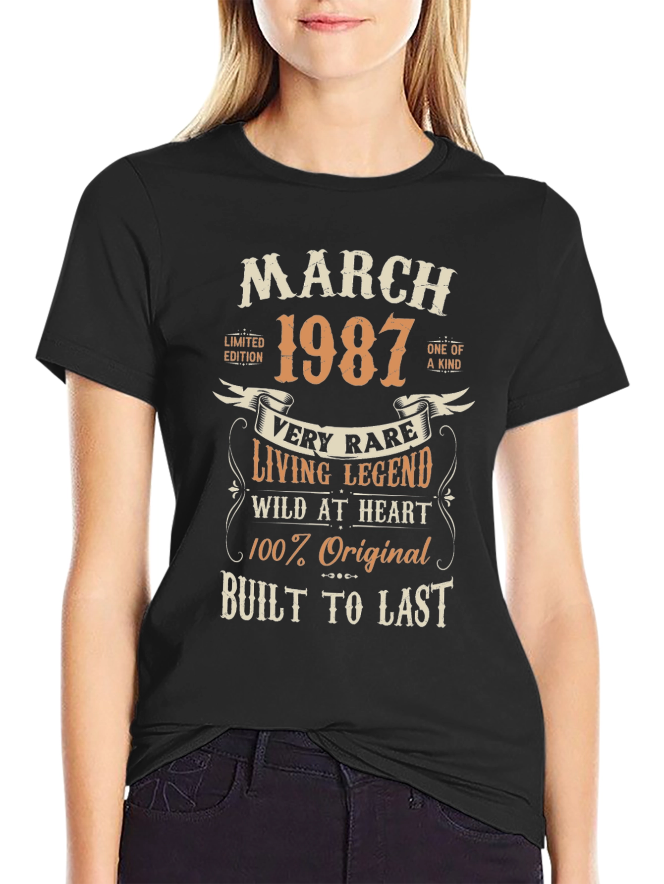 March 1987 Limited Edition Living Legend Graphic Tee