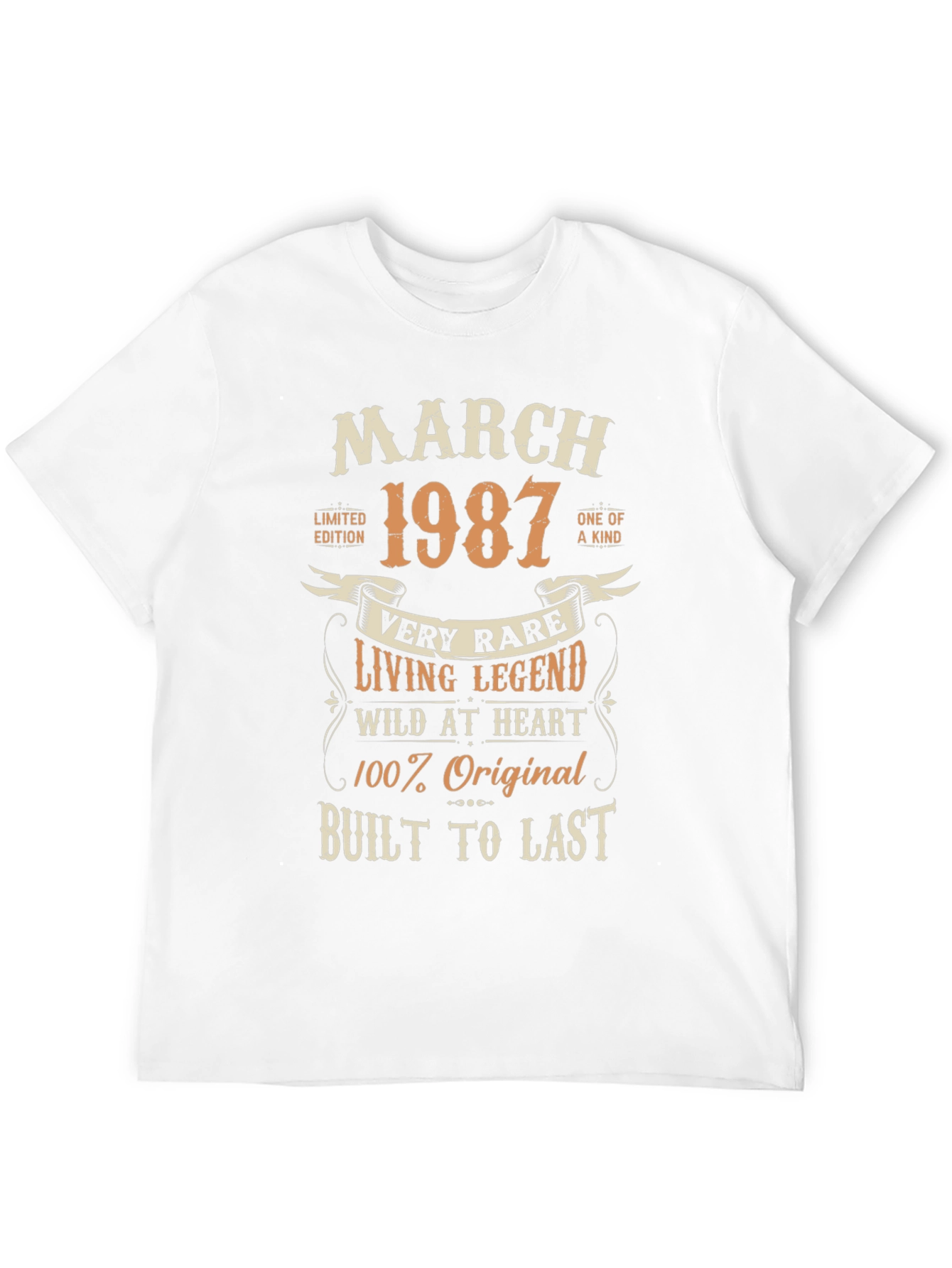 March 1987 Limited Edition Living Legend Graphic Tee
