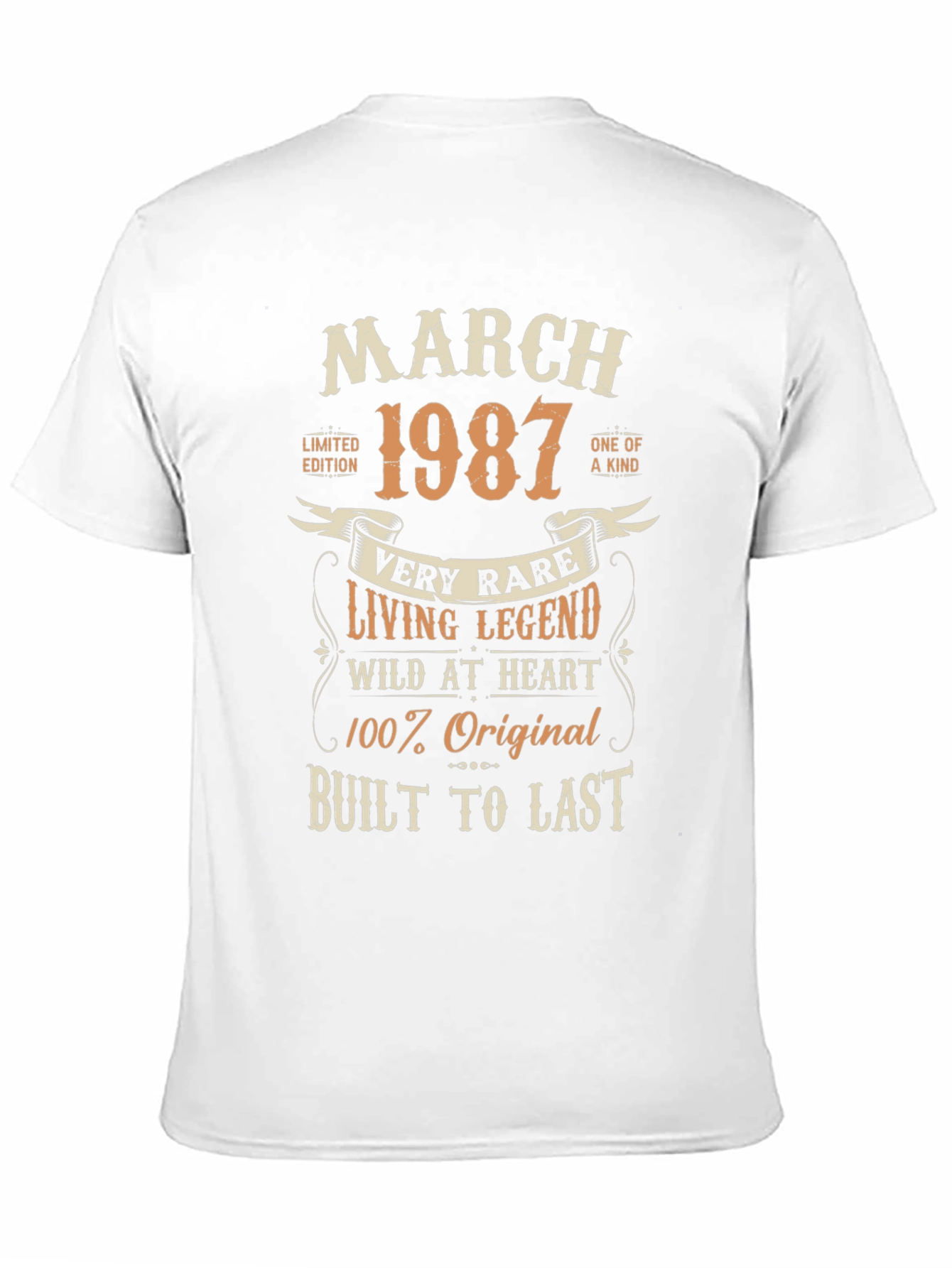 March 1987 Limited Edition Living Legend Graphic Tee