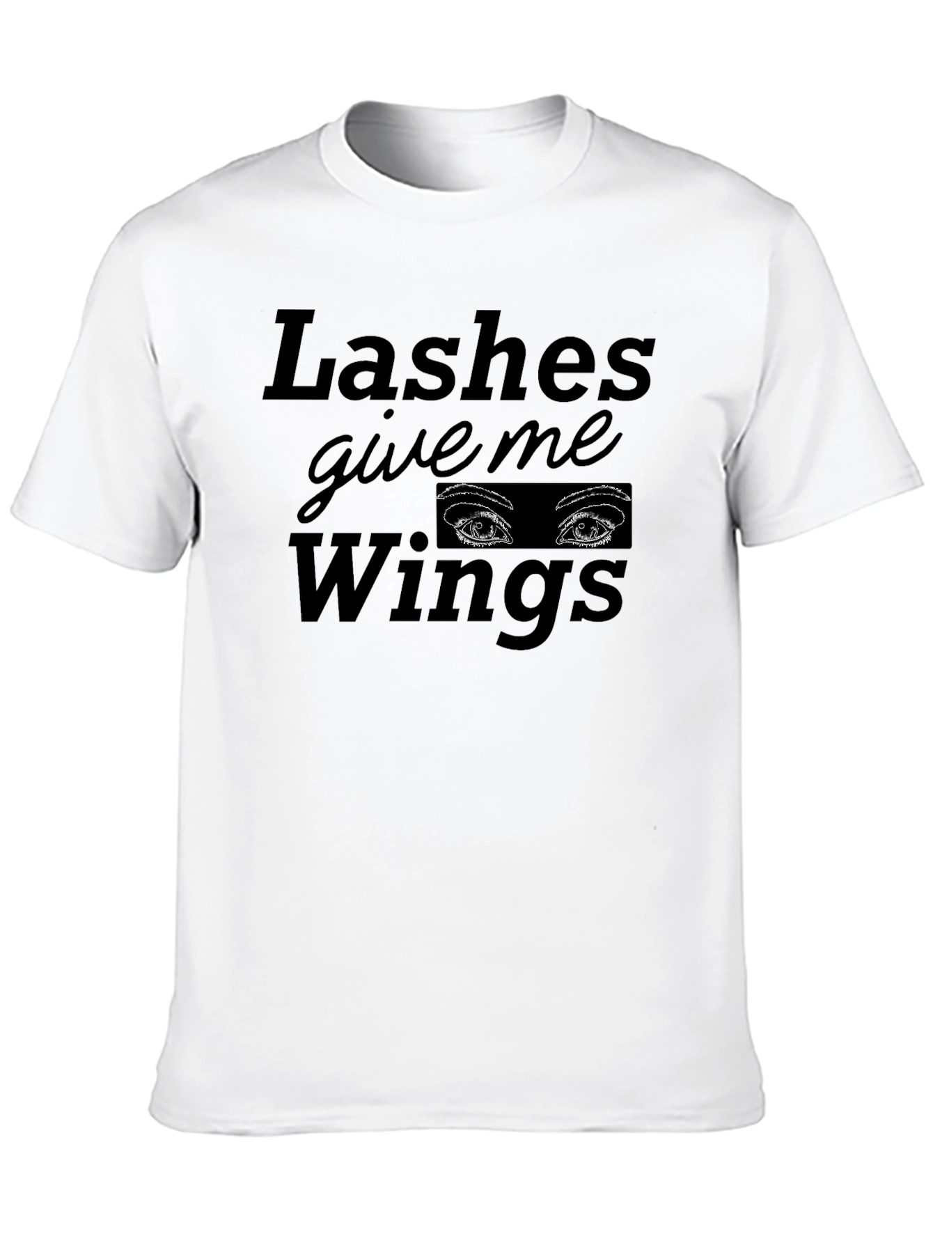 Lashes Give Me Wings Graphic Tee