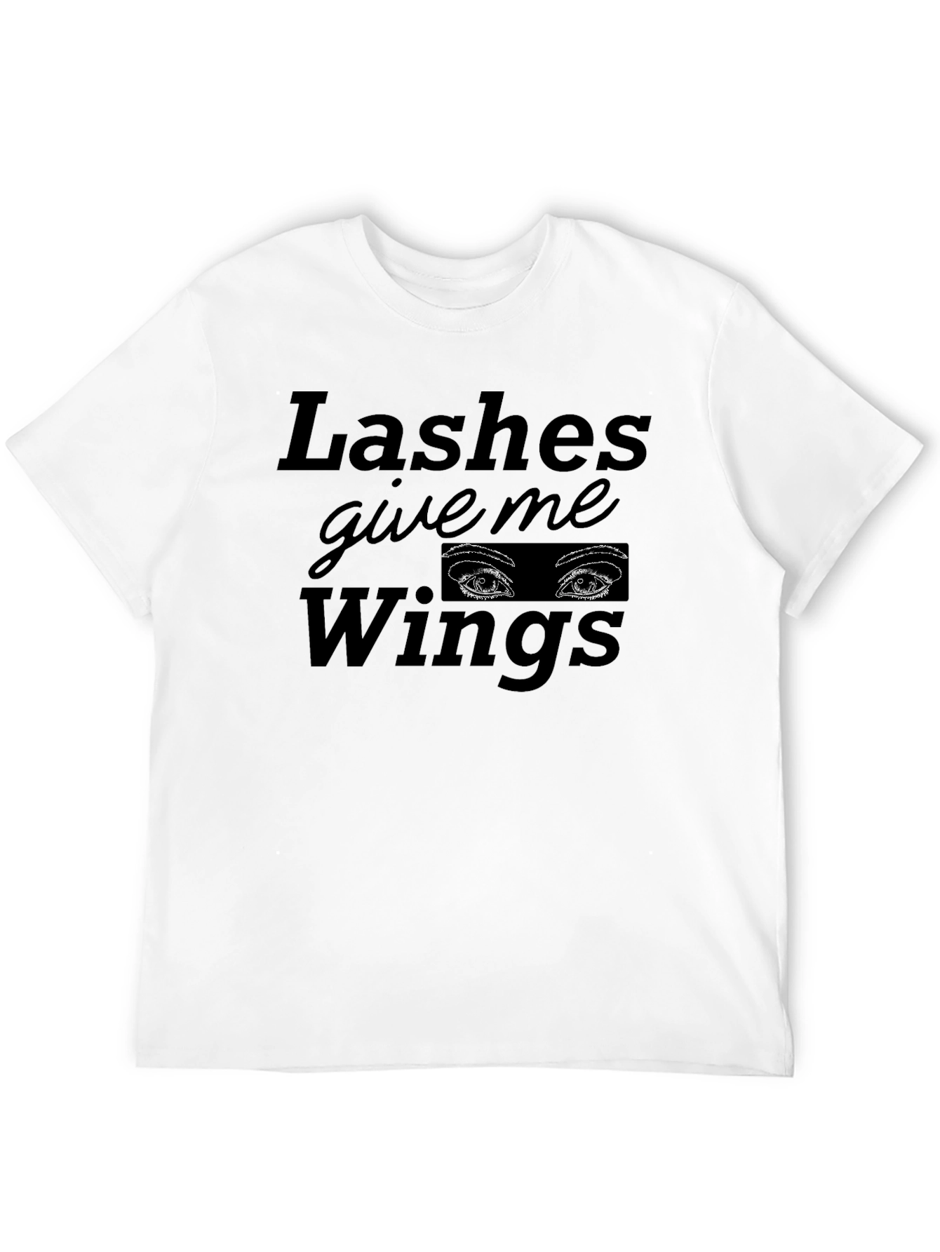 Lashes Give Me Wings Graphic Tee