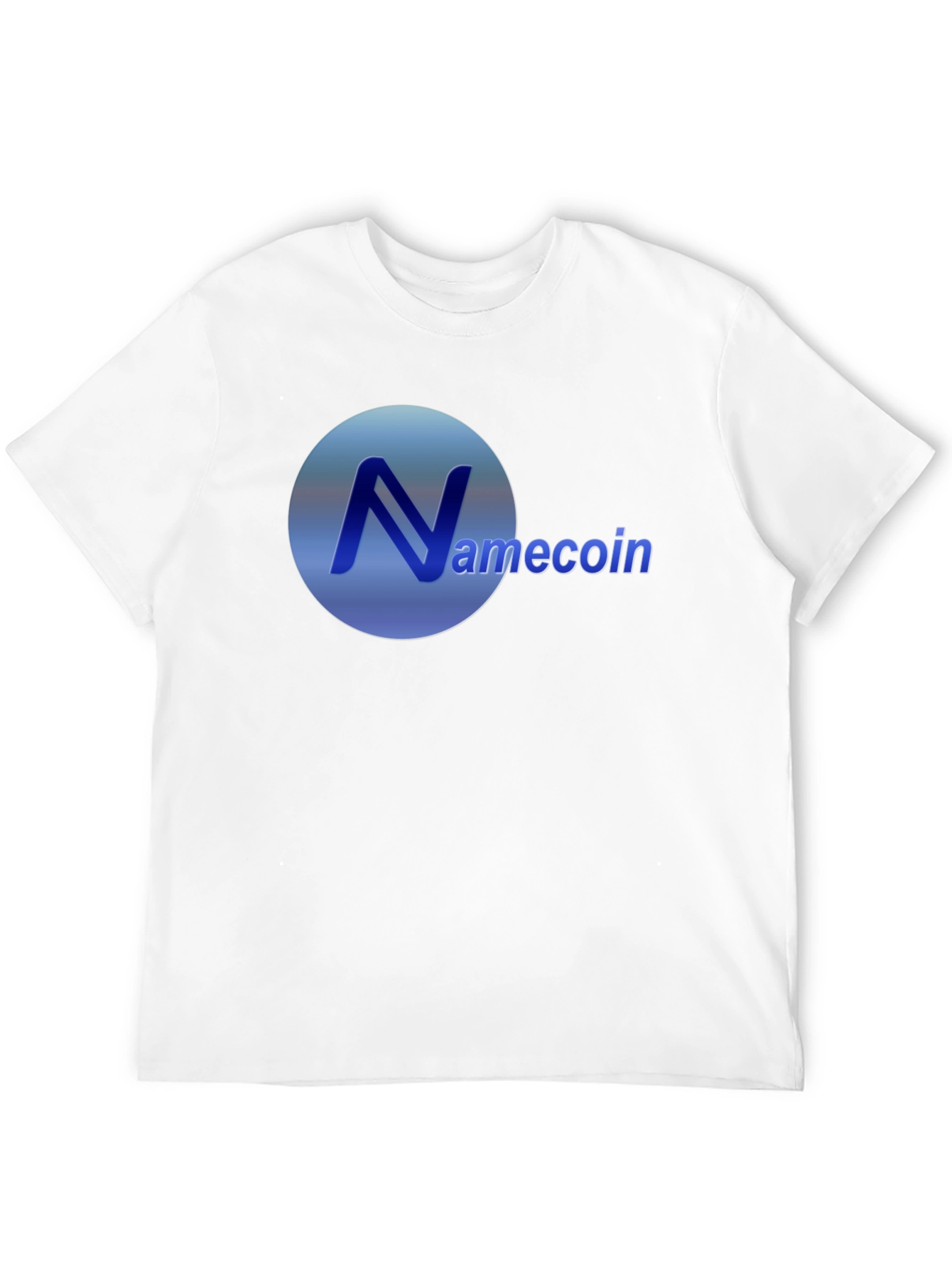 Namecoin Logo Black T-Shirt - Crypto Fashion