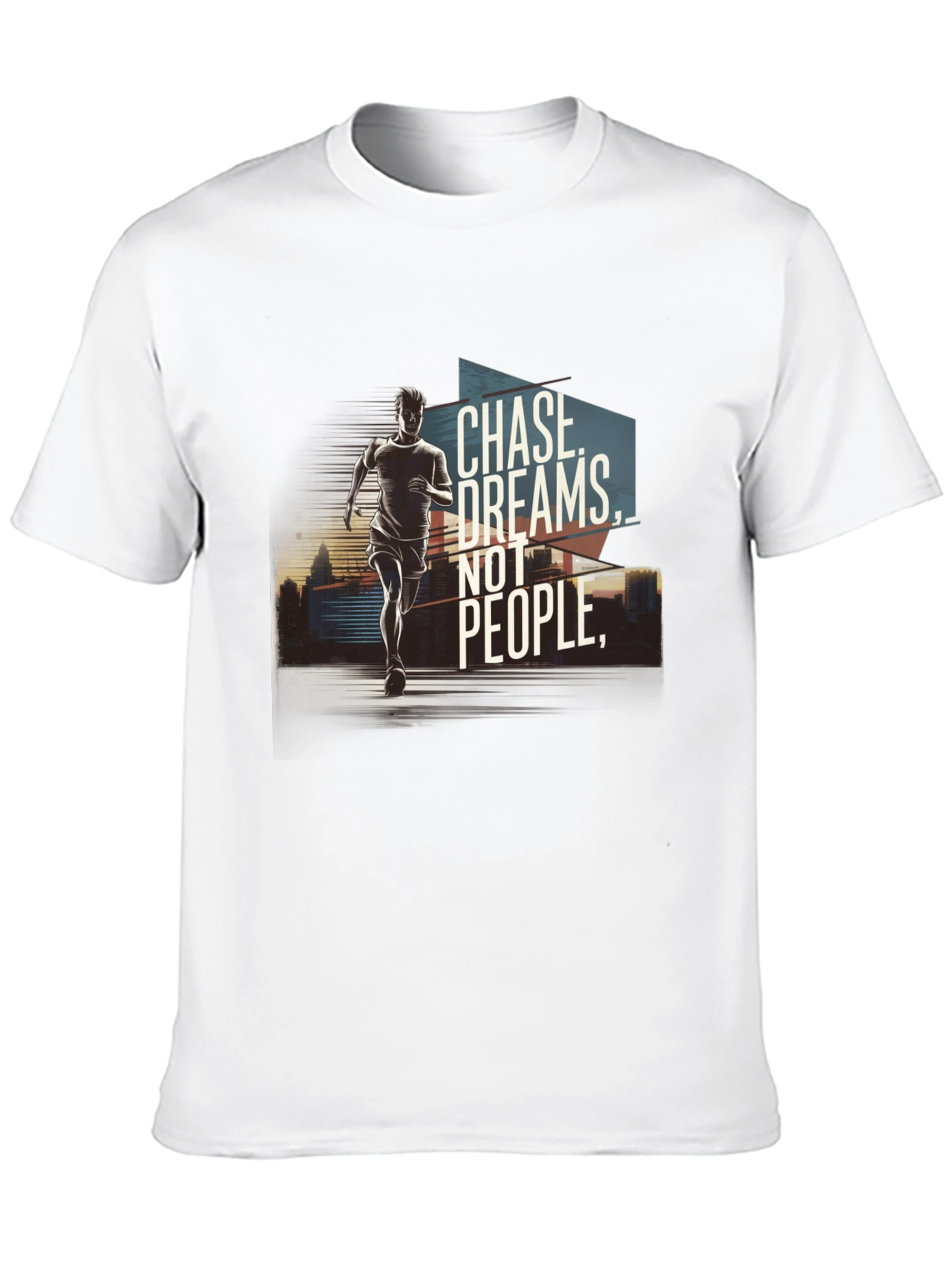 Chase Dreams Graphic Tee - Motivational T-Shirt