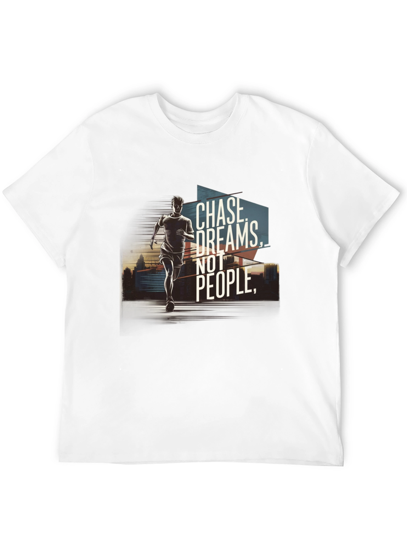 Chase Dreams Graphic Tee - Motivational T-Shirt