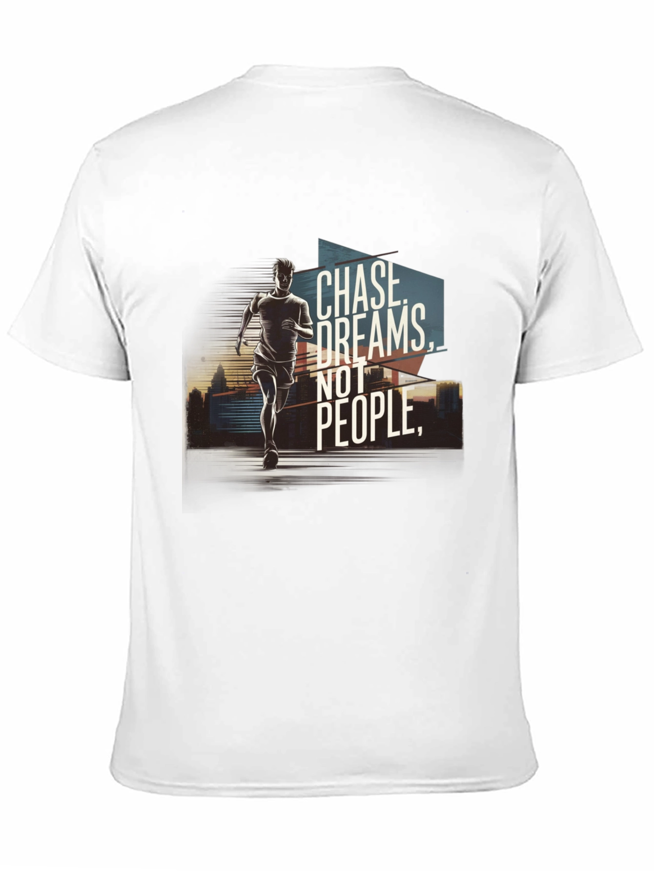 Chase Dreams Graphic Tee - Motivational T-Shirt