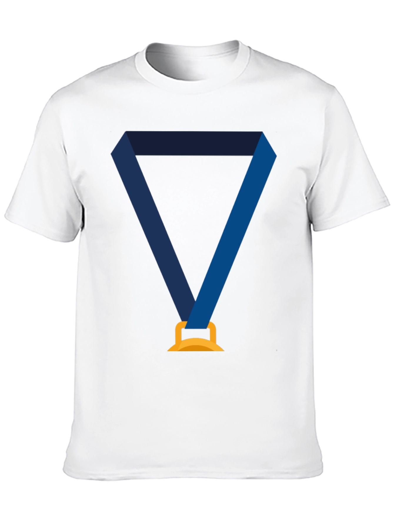 Award Medal Graphic Tee - Unisex Black T-Shirt