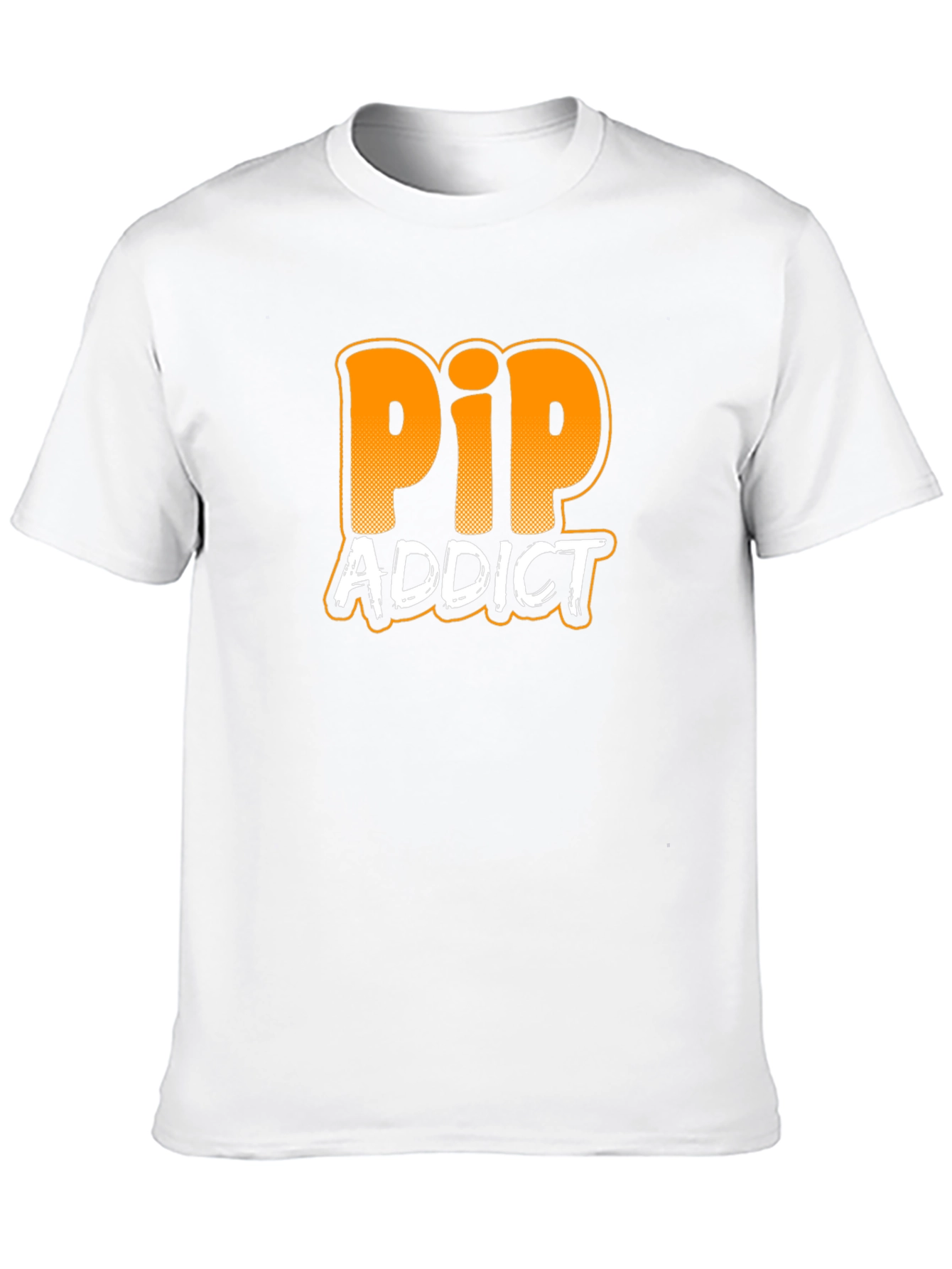 PIP Addict Graphic T-Shirt - Black Cotton Tee