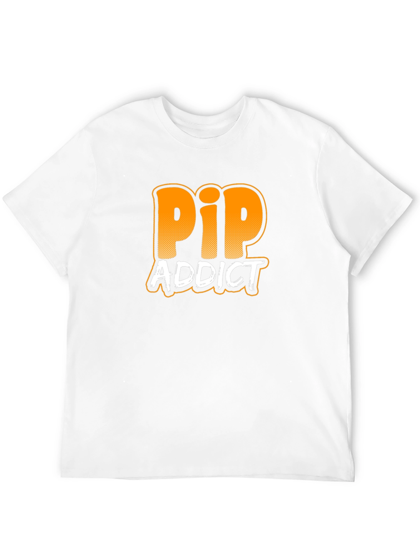 PIP Addict Graphic T-Shirt - Black Cotton Tee