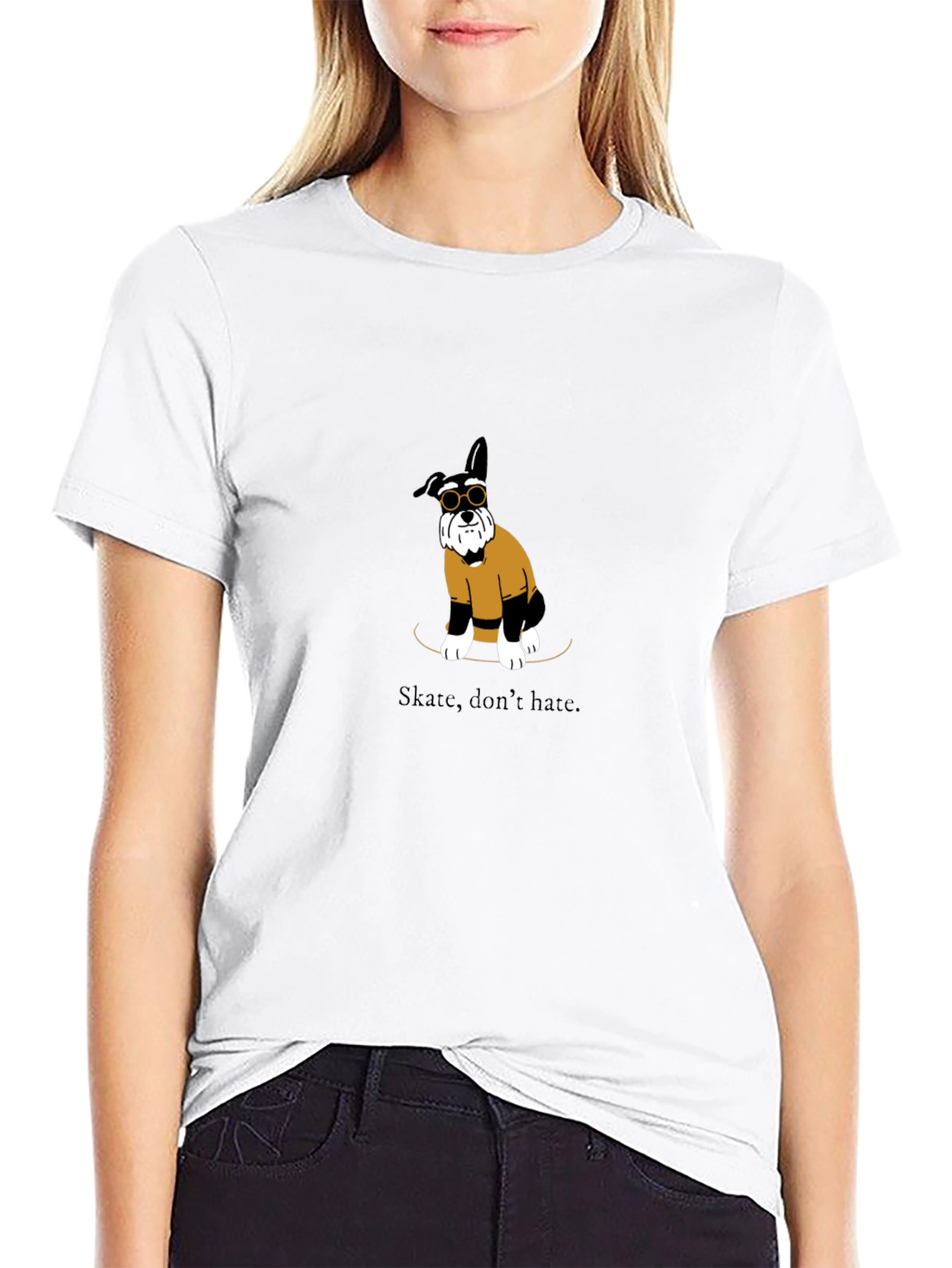 Skate Dont Hate Graphic Tee