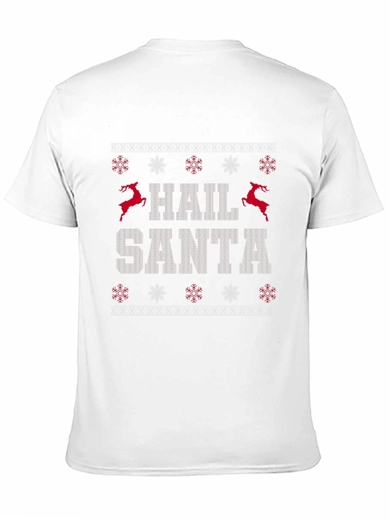 Hail Santa Ugly Christmas Sweater T-Shirt