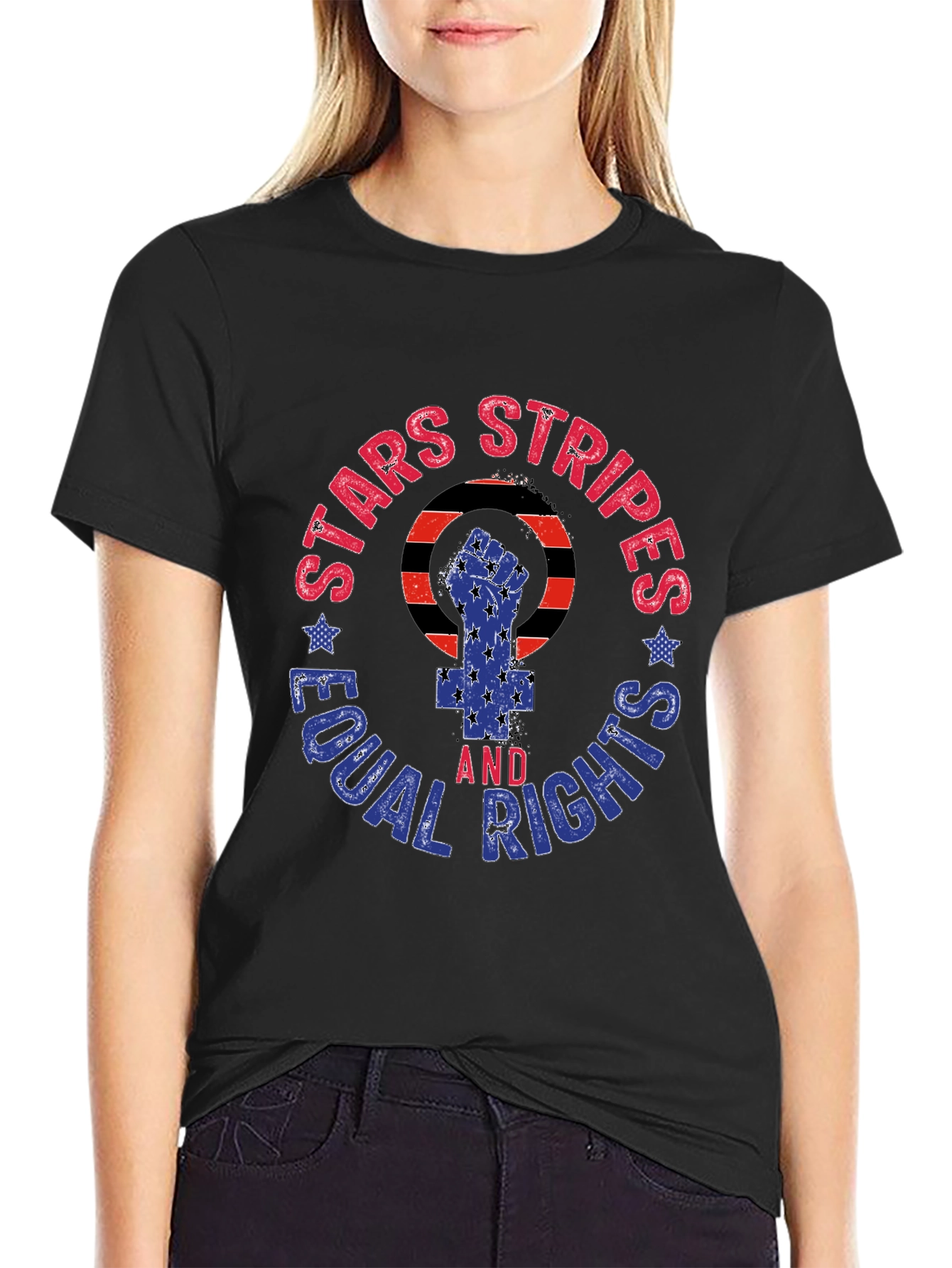 Stars Stripes Equal Rights Tee