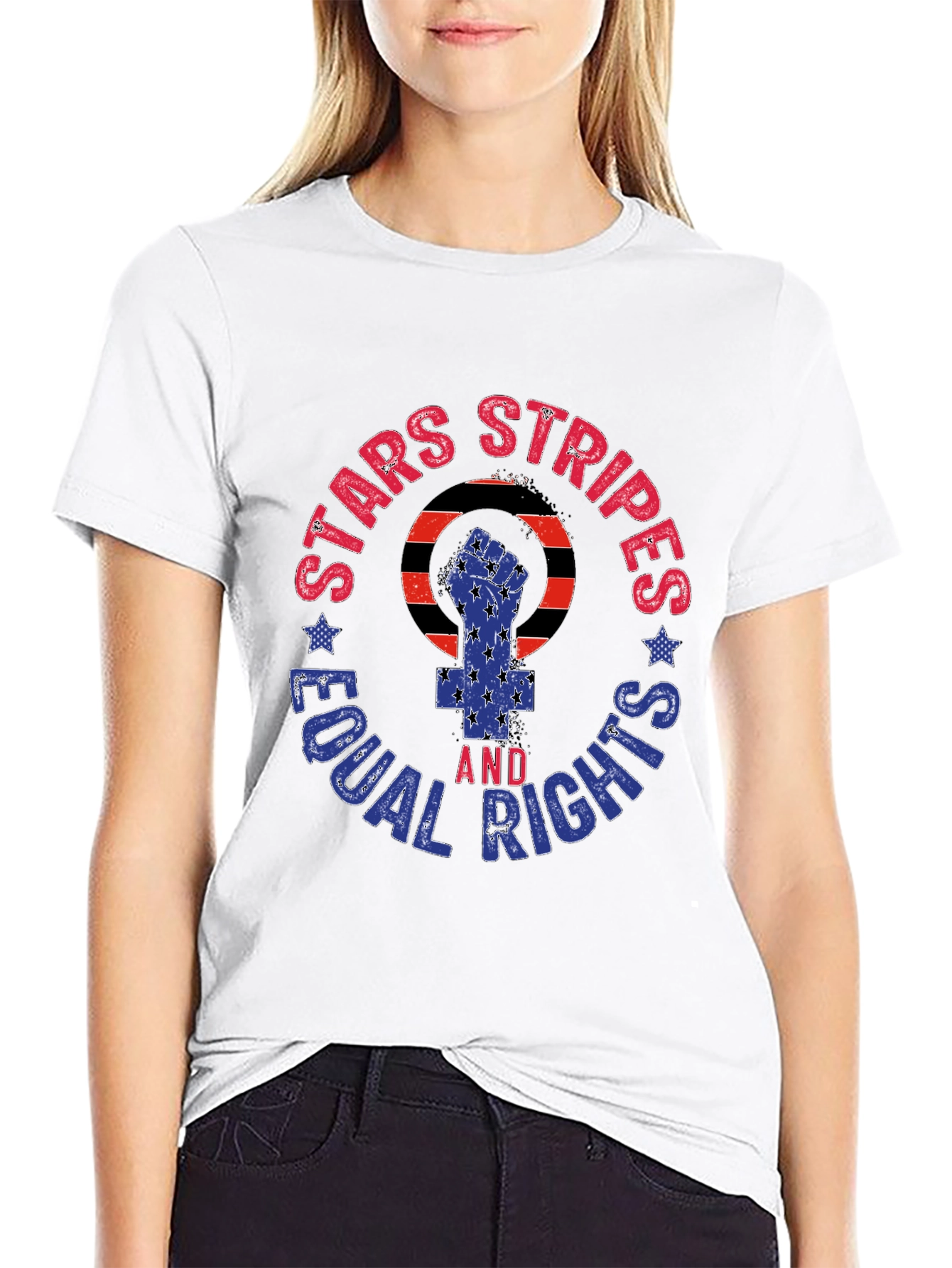 Stars Stripes Equal Rights Tee