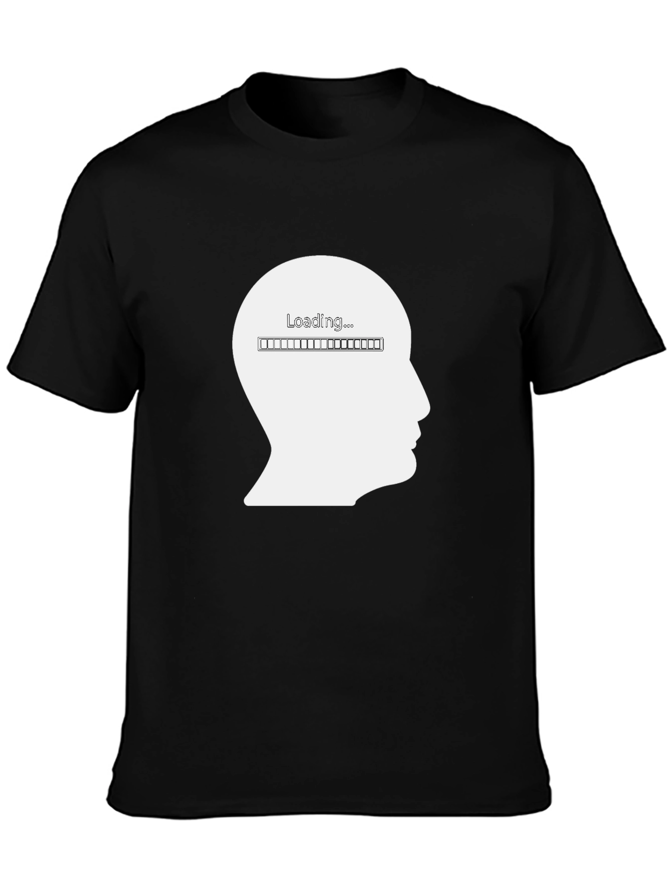 Loading Brain T-Shirt - Unisex Black Tee