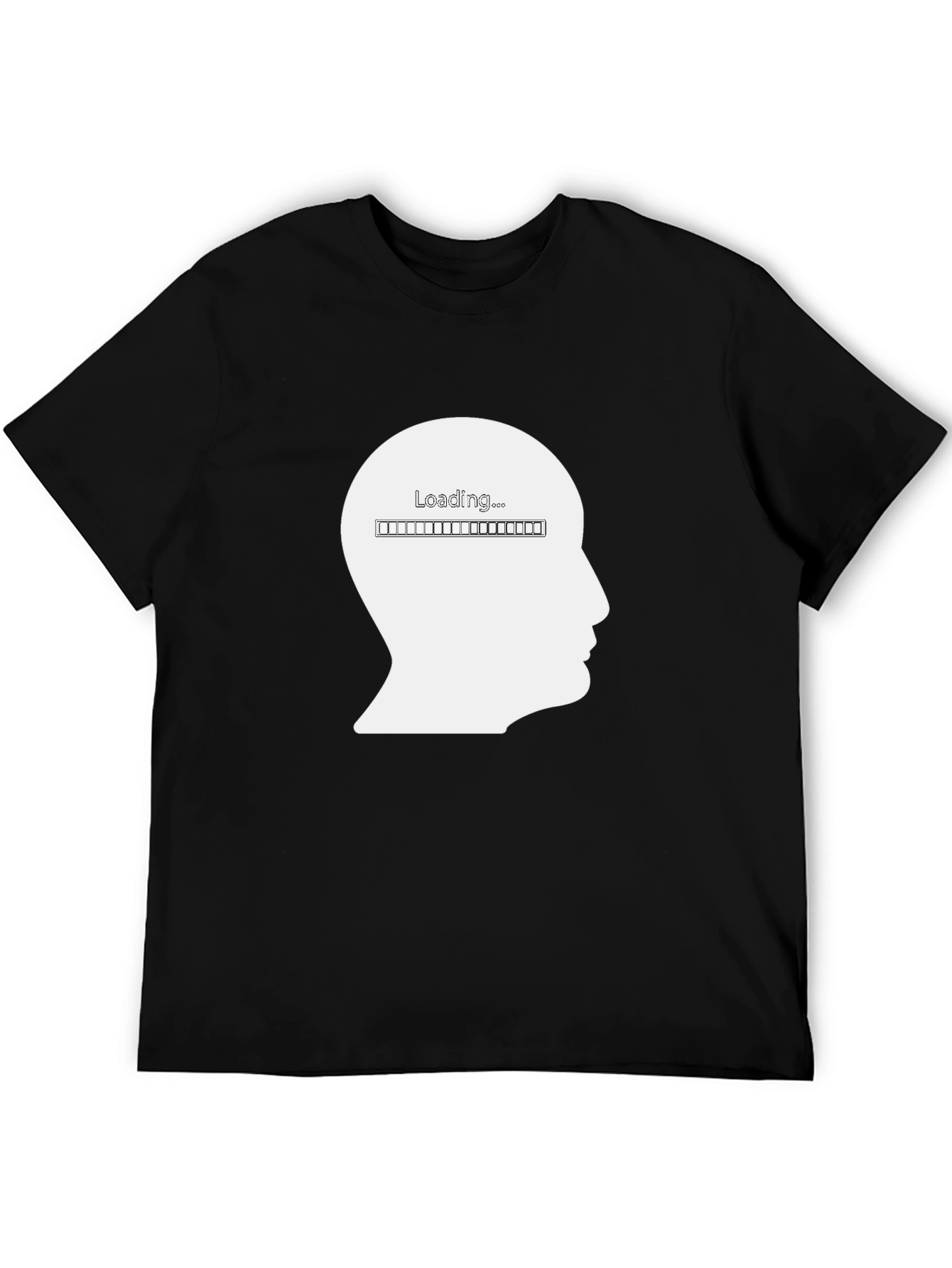 Loading Brain T-Shirt - Unisex Black Tee