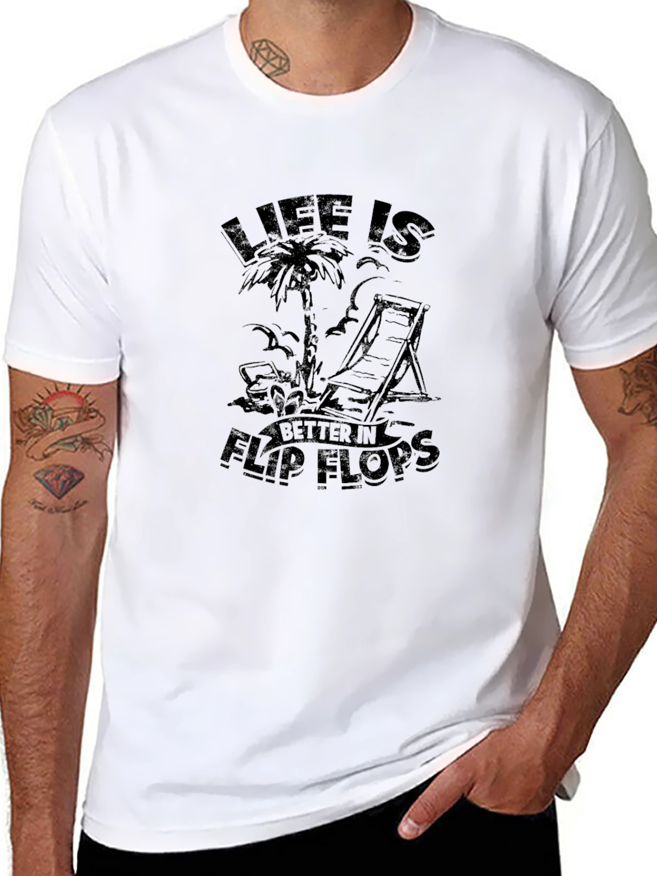 Life is Better in Flip Flops Graphic Tee