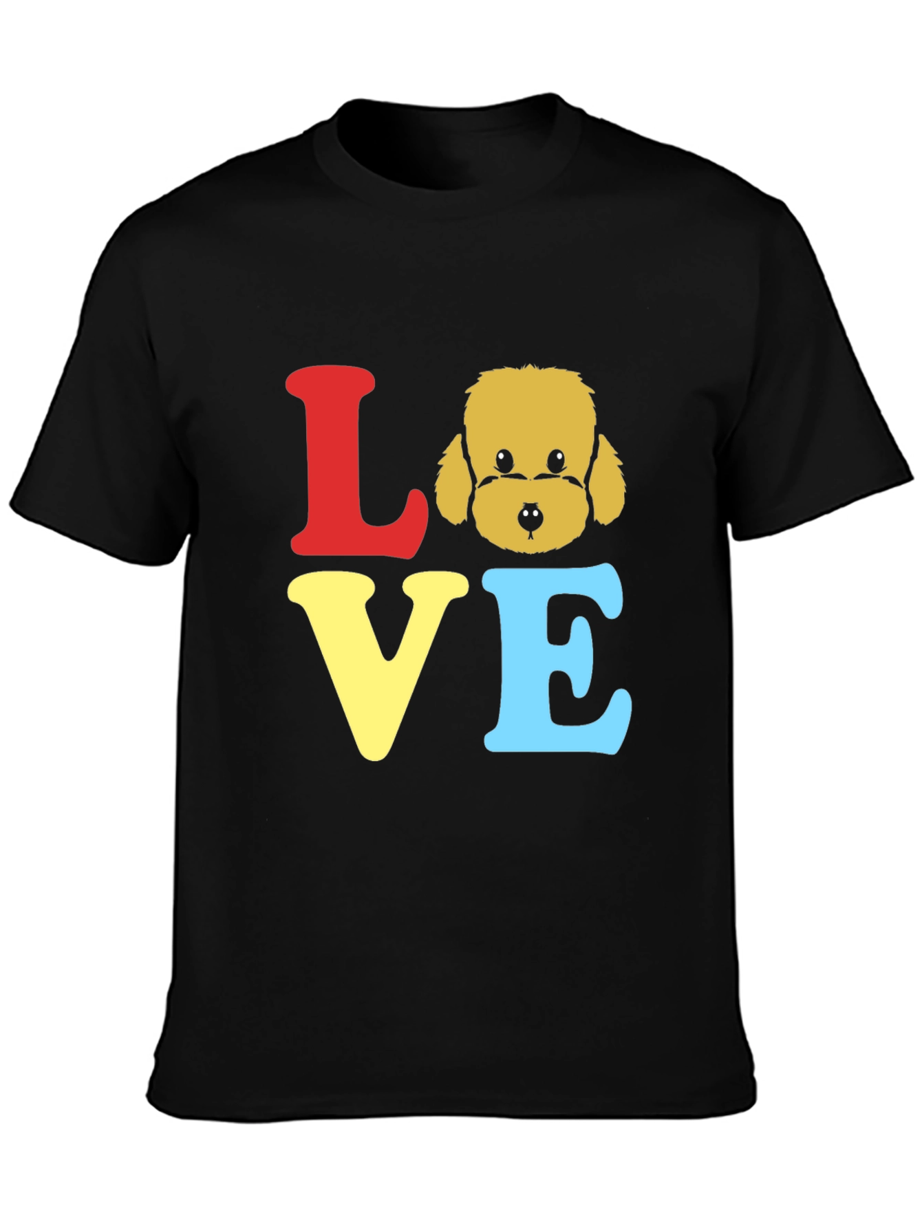 Love Doodle Dog T-Shirt - Cute Pet Graphic Tee