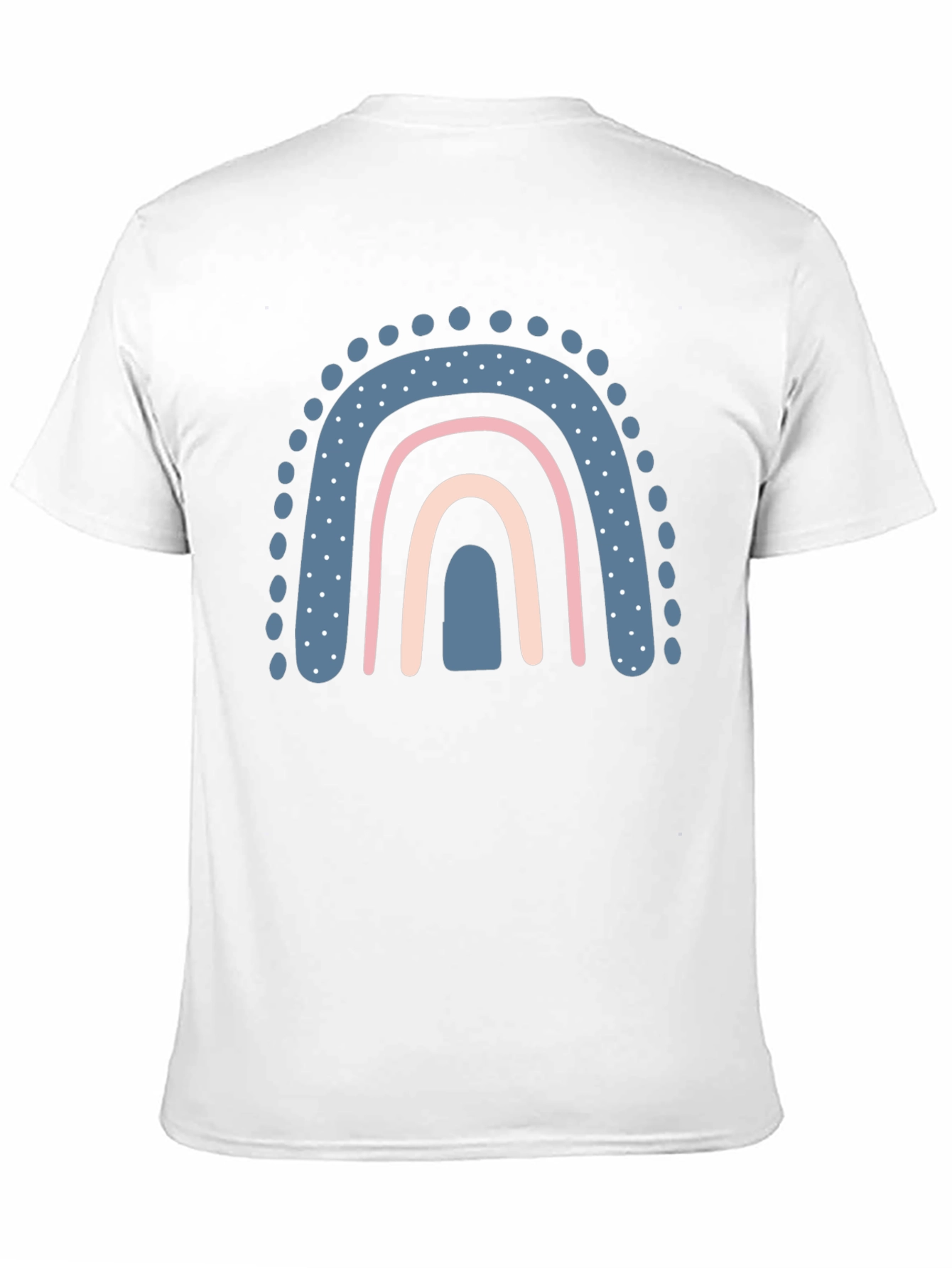 Cute Rainbow Graphic Tee - Casual Comfort