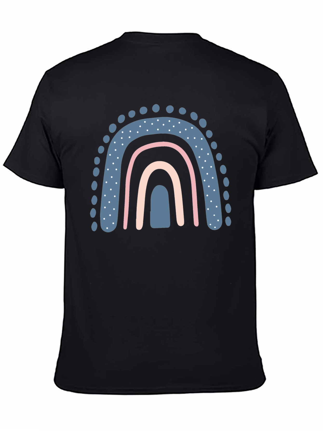 Cute Rainbow Graphic Tee - Casual Comfort
