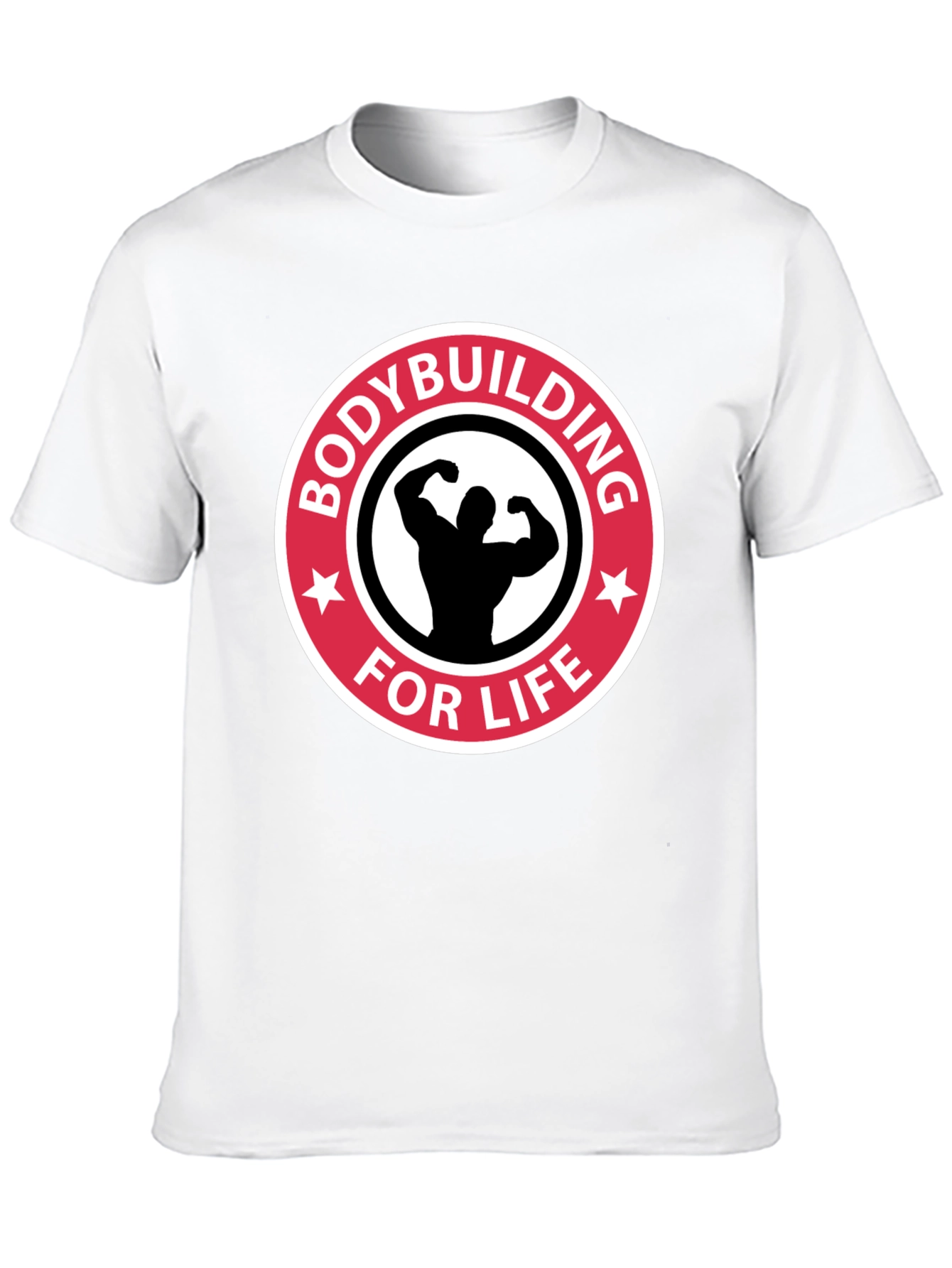Bodybuilding for Life Black T-Shirt