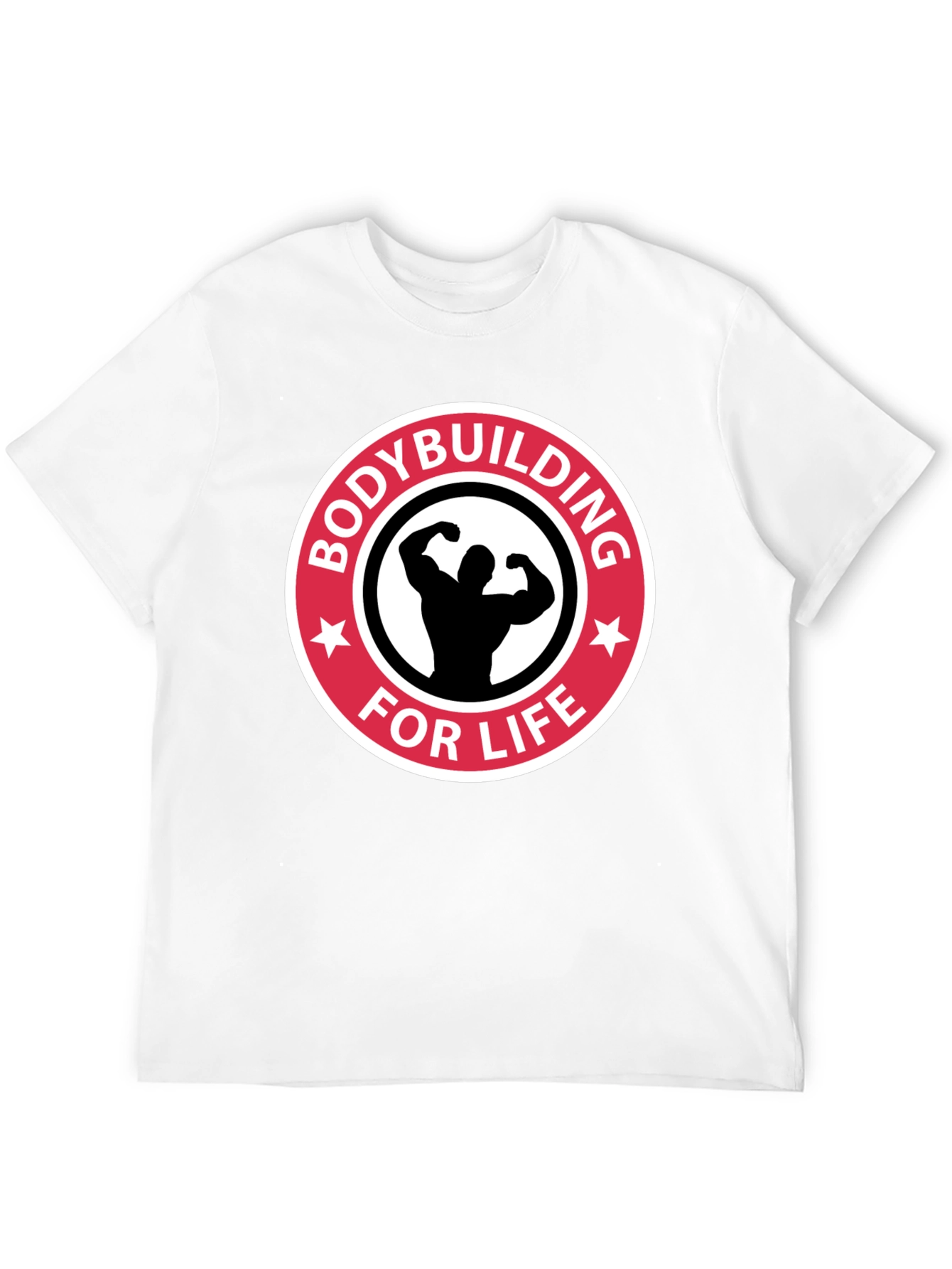 Bodybuilding for Life Black T-Shirt