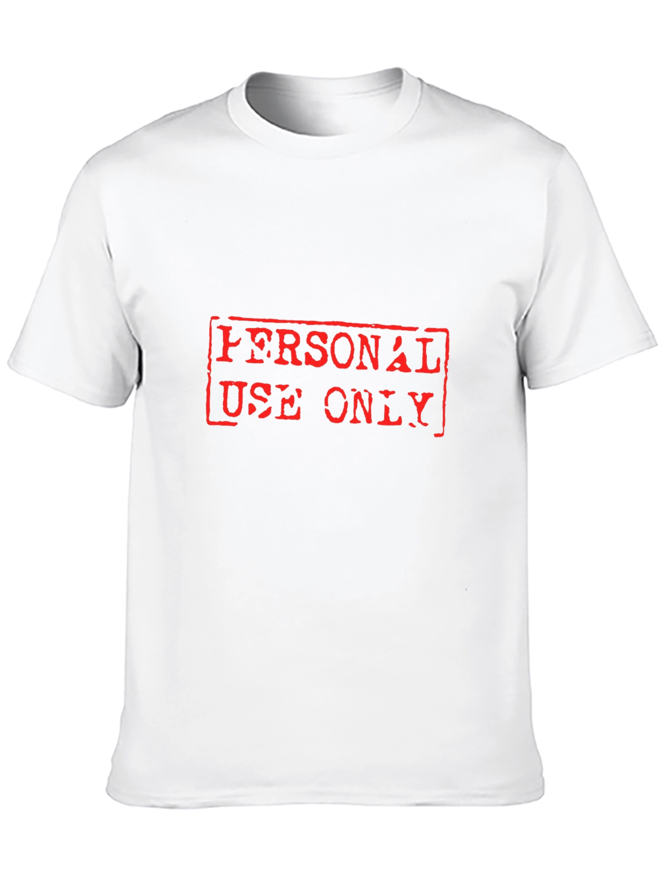 Personal Use Only Graphic T-Shirt - Black