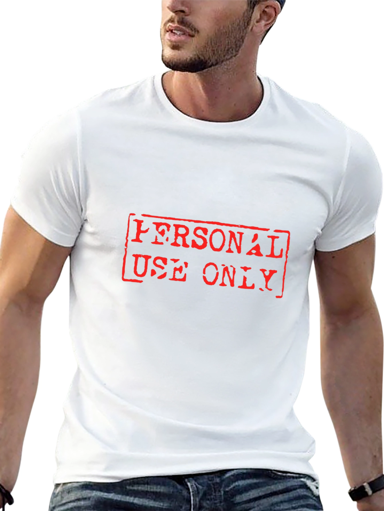 Personal Use Only Graphic T-Shirt - Black