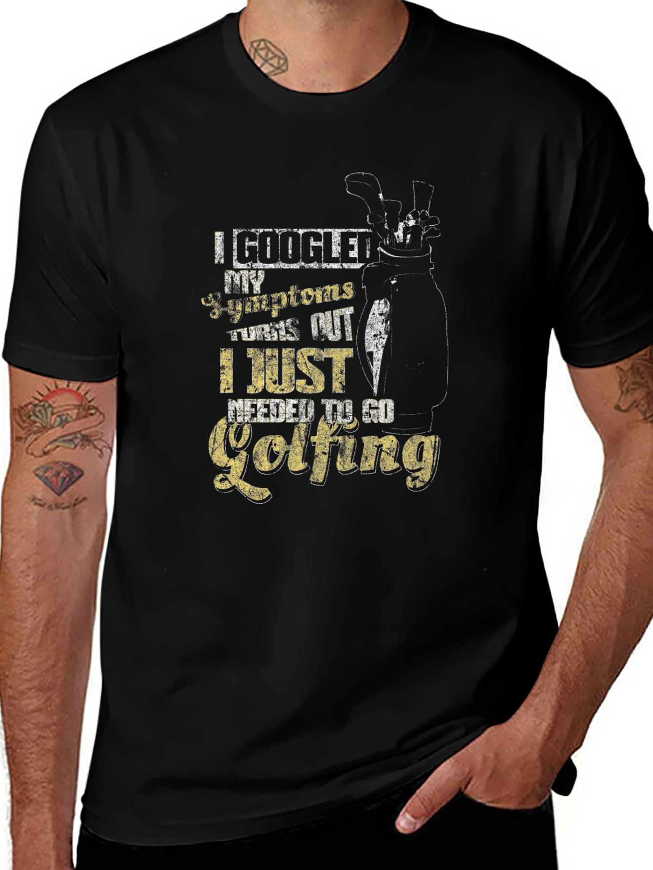 Golfing Symptom T-Shirt