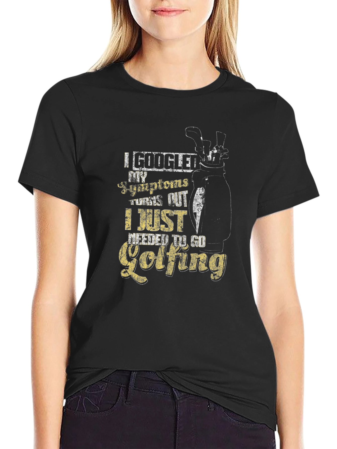 Golfing Symptom T-Shirt