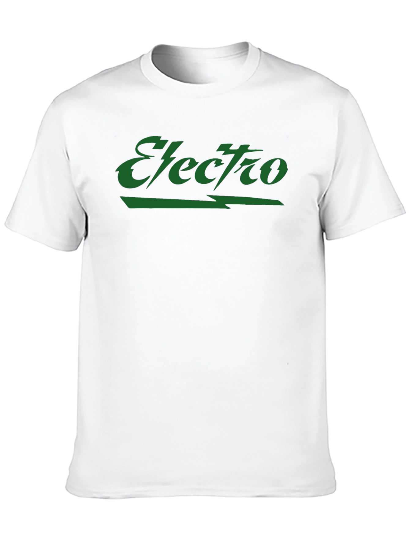 Electro Graphic Print Black T-Shirt