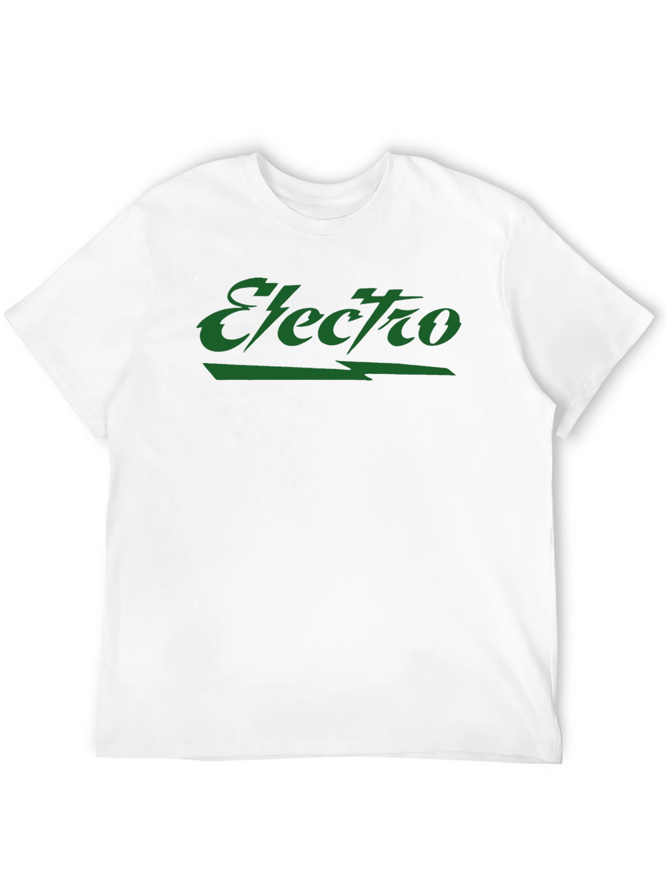 Electro Graphic Print Black T-Shirt