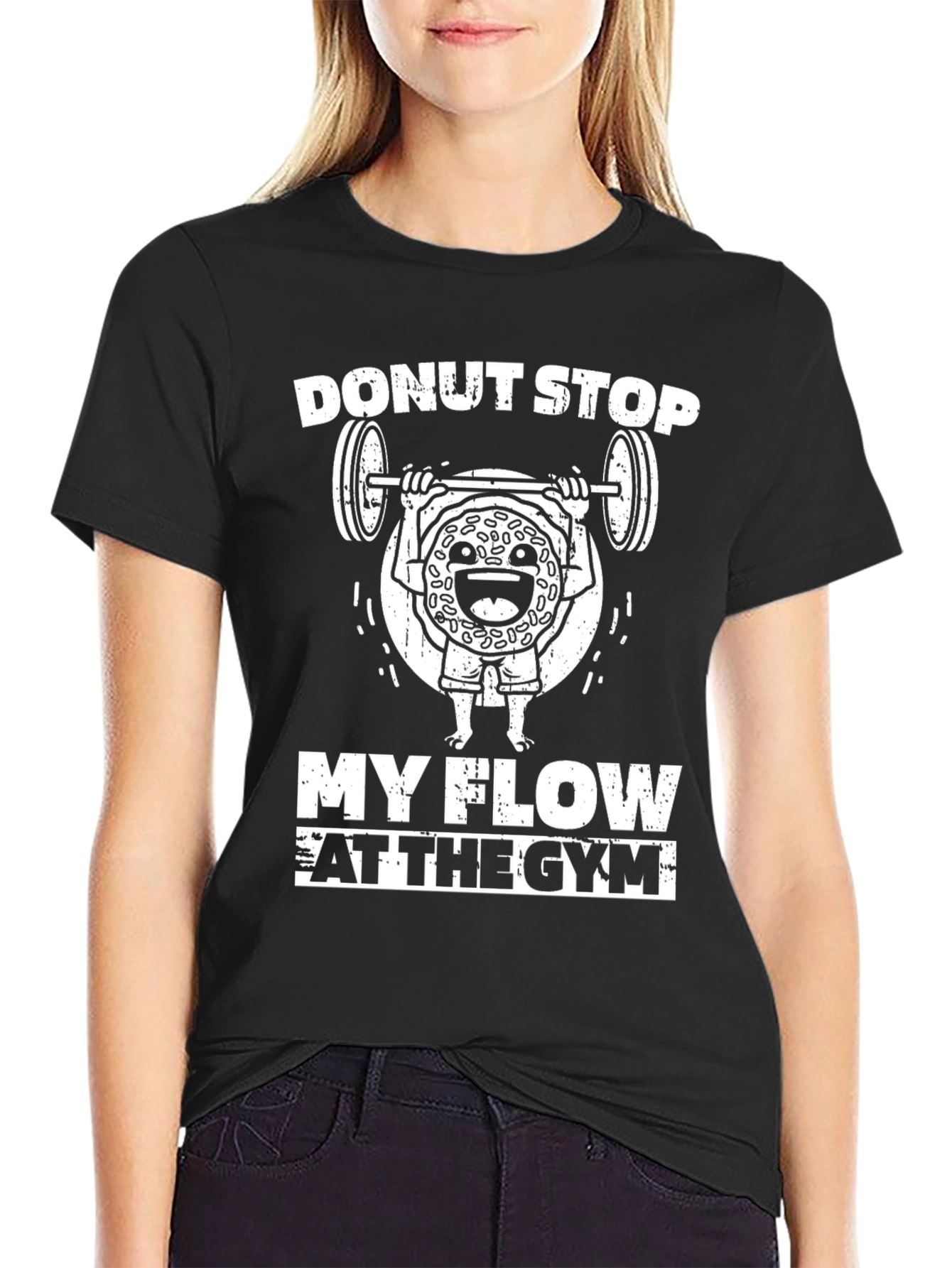 Donut Stop My Flow At The Gym T-Shirt