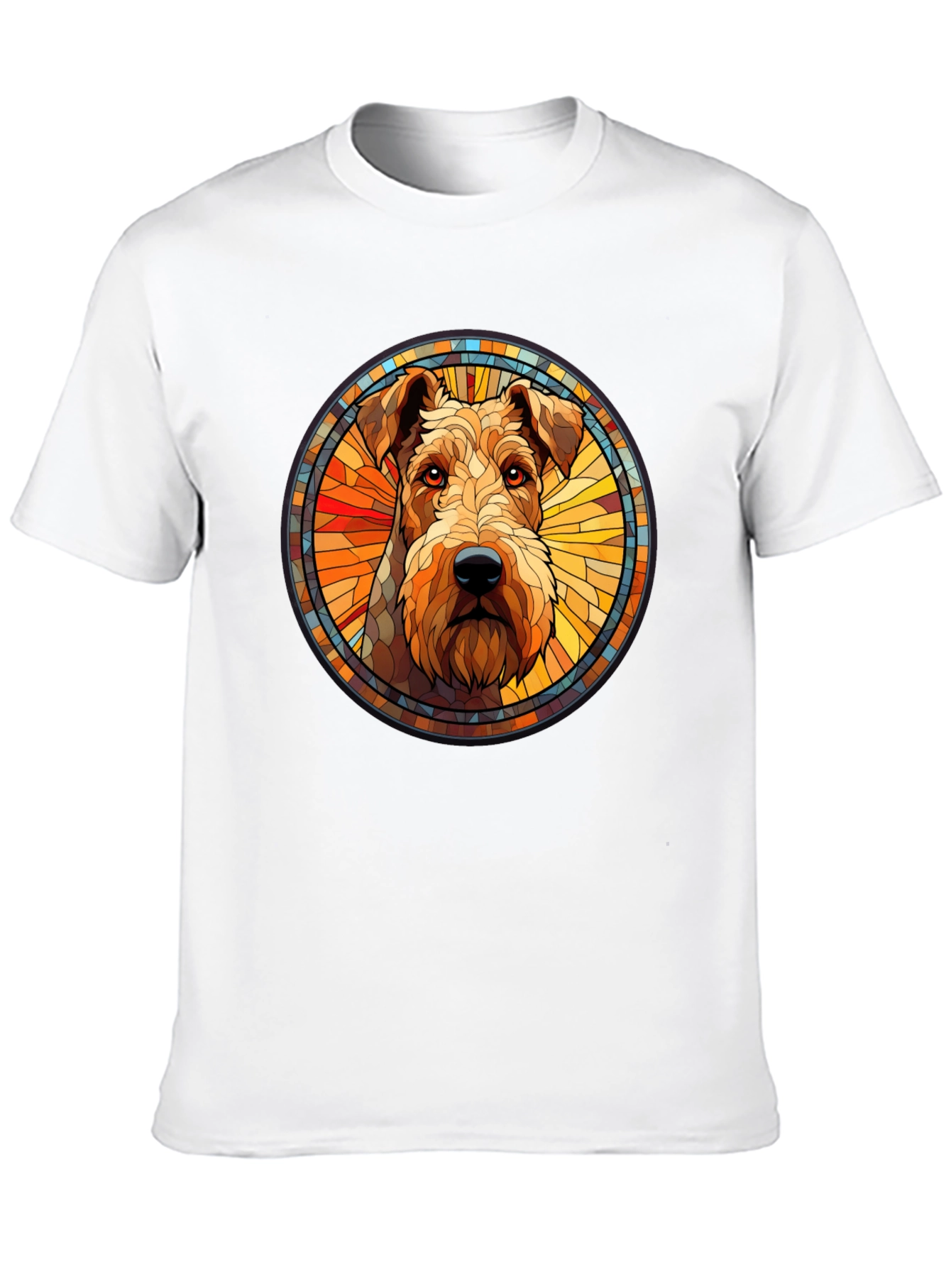 Dog Breed Art T-Shirt - Black