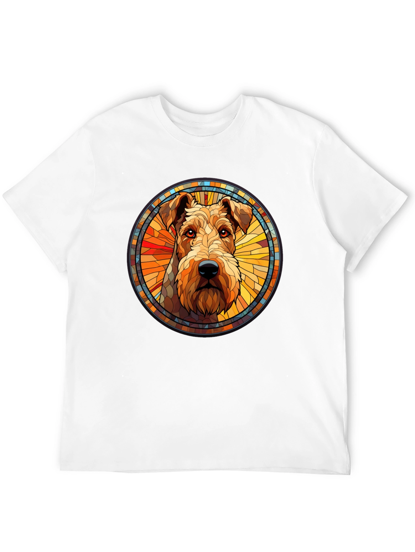 Dog Breed Art T-Shirt - Black