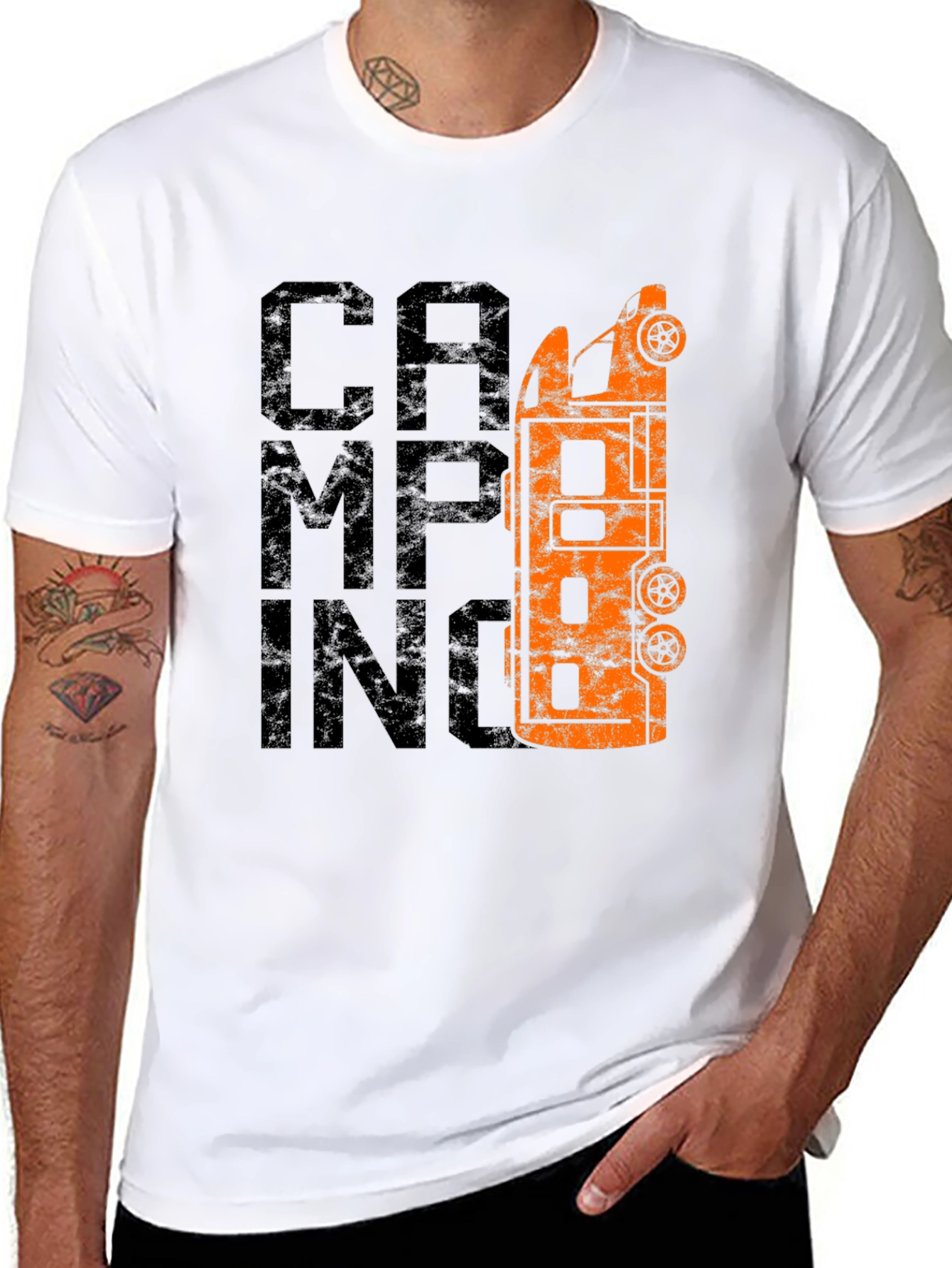 Camping Adventure T-Shirt - Camper Graphic Tee