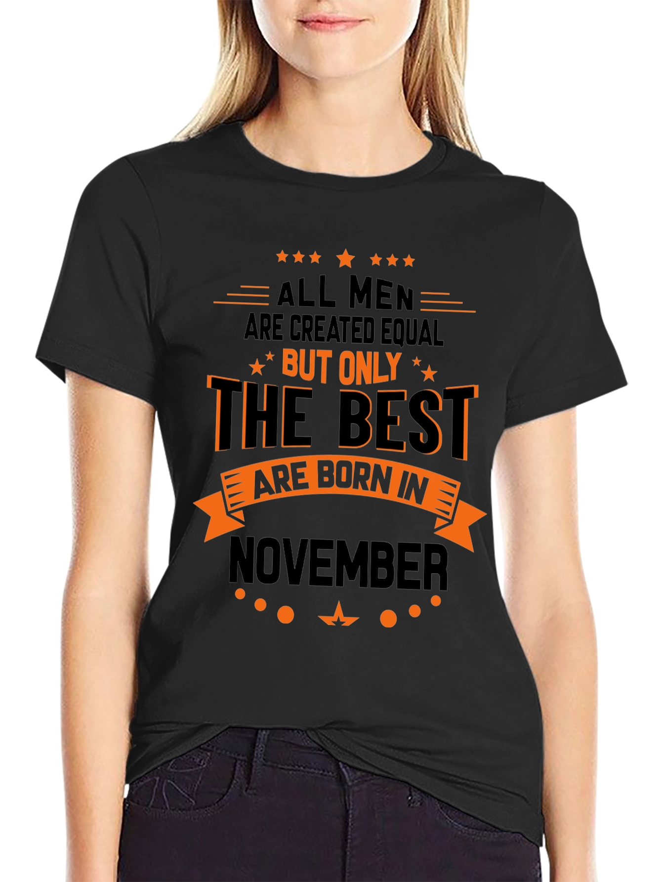 Best Men Born in November - Graphic T-Shirt