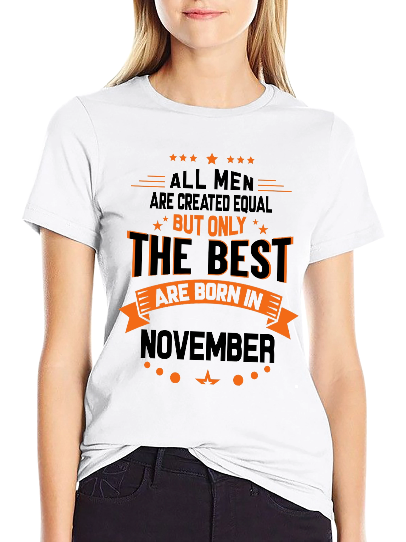 Best Men Born in November - Graphic T-Shirt