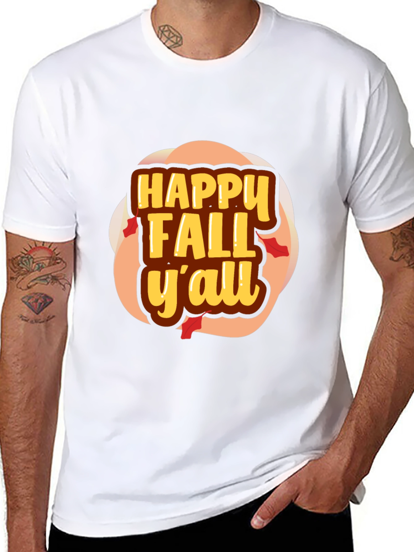 Happy Fall Yall Graphic T-Shirt