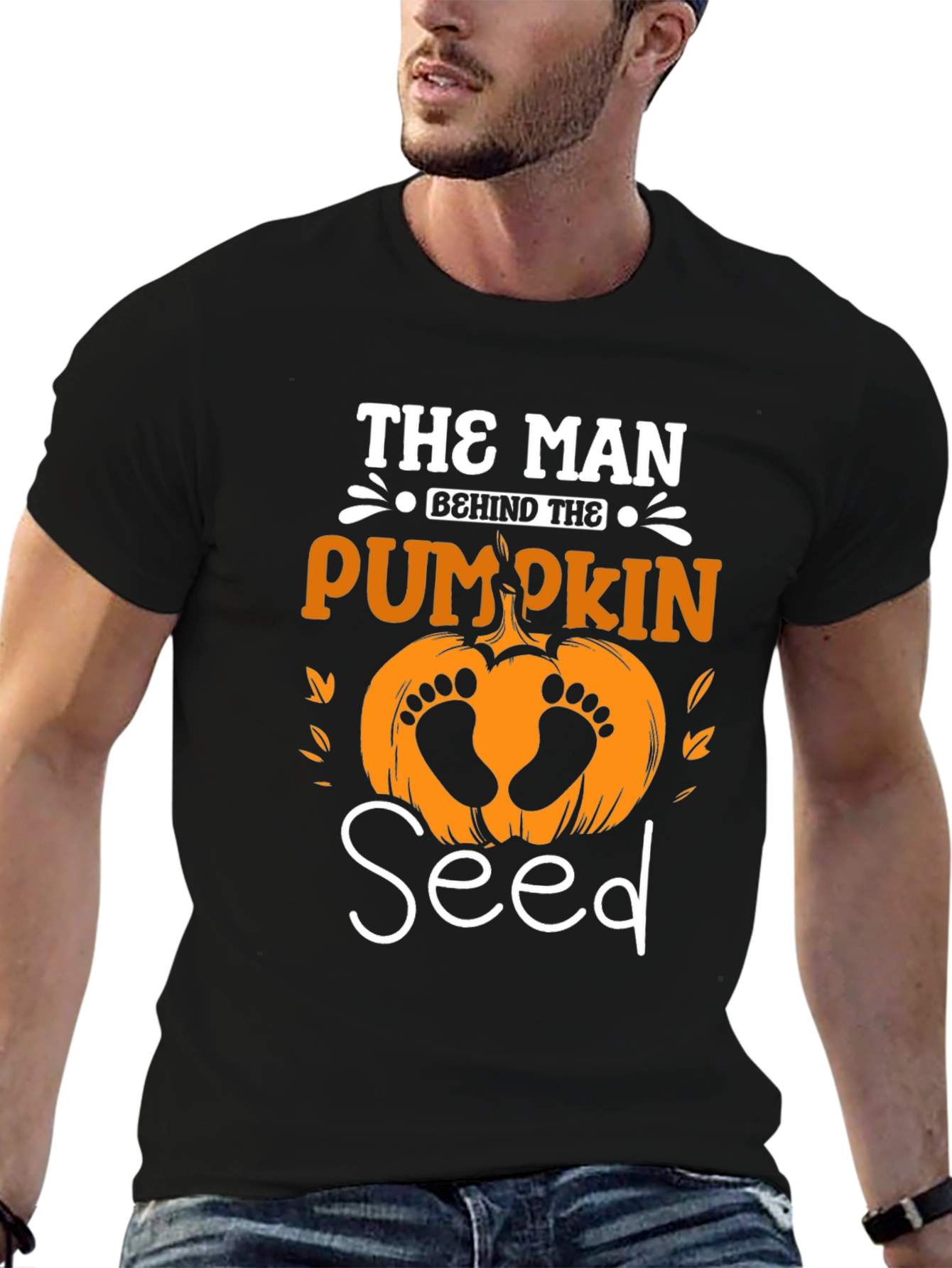 The Man Behind the Pumpkin Seed T-Shirt