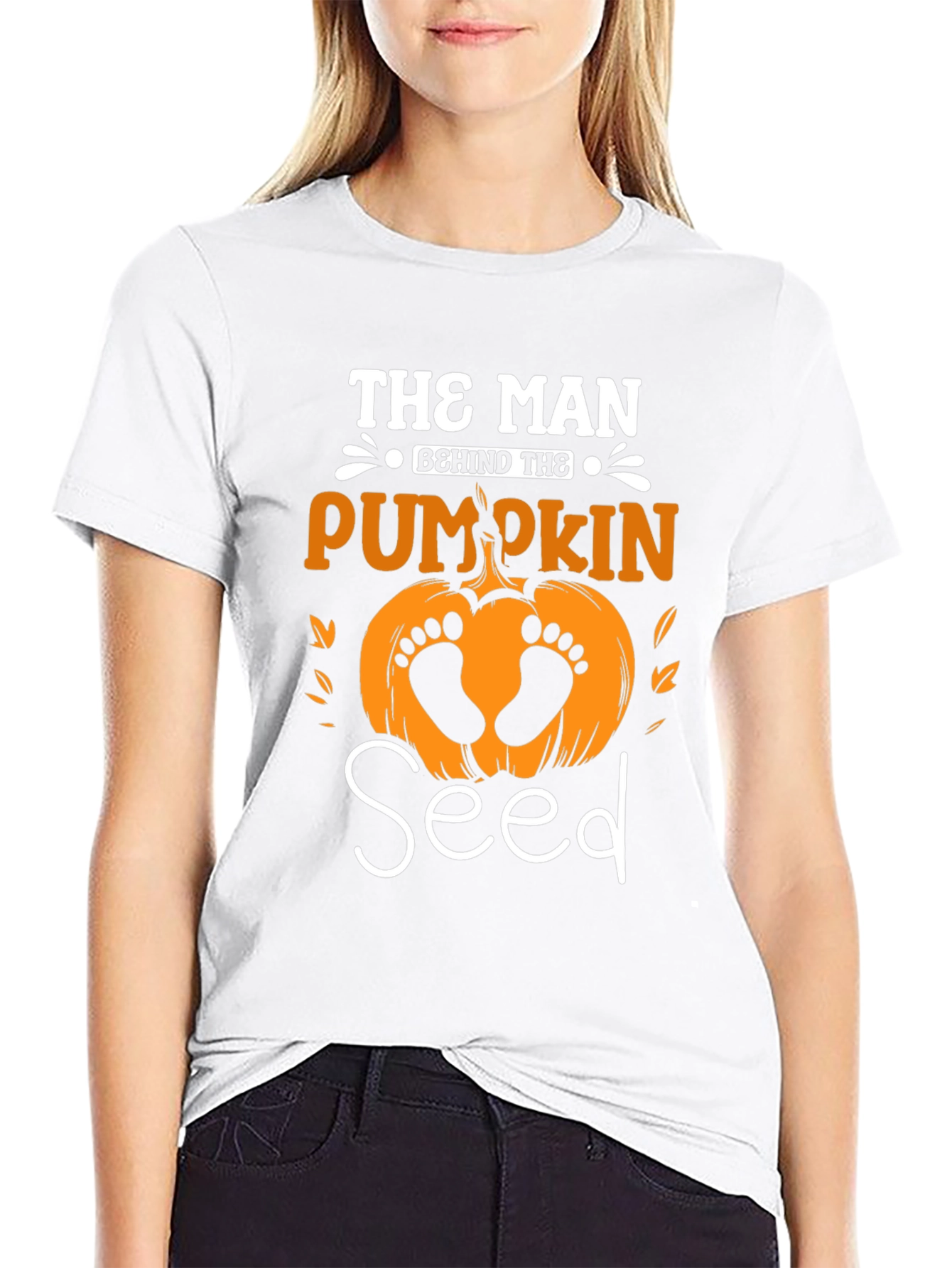 The Man Behind the Pumpkin Seed T-Shirt