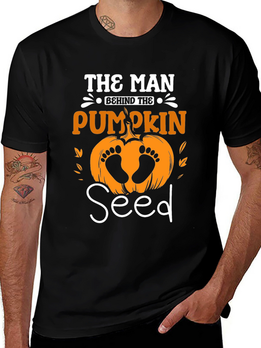 The Man Behind the Pumpkin Seed T-Shirt