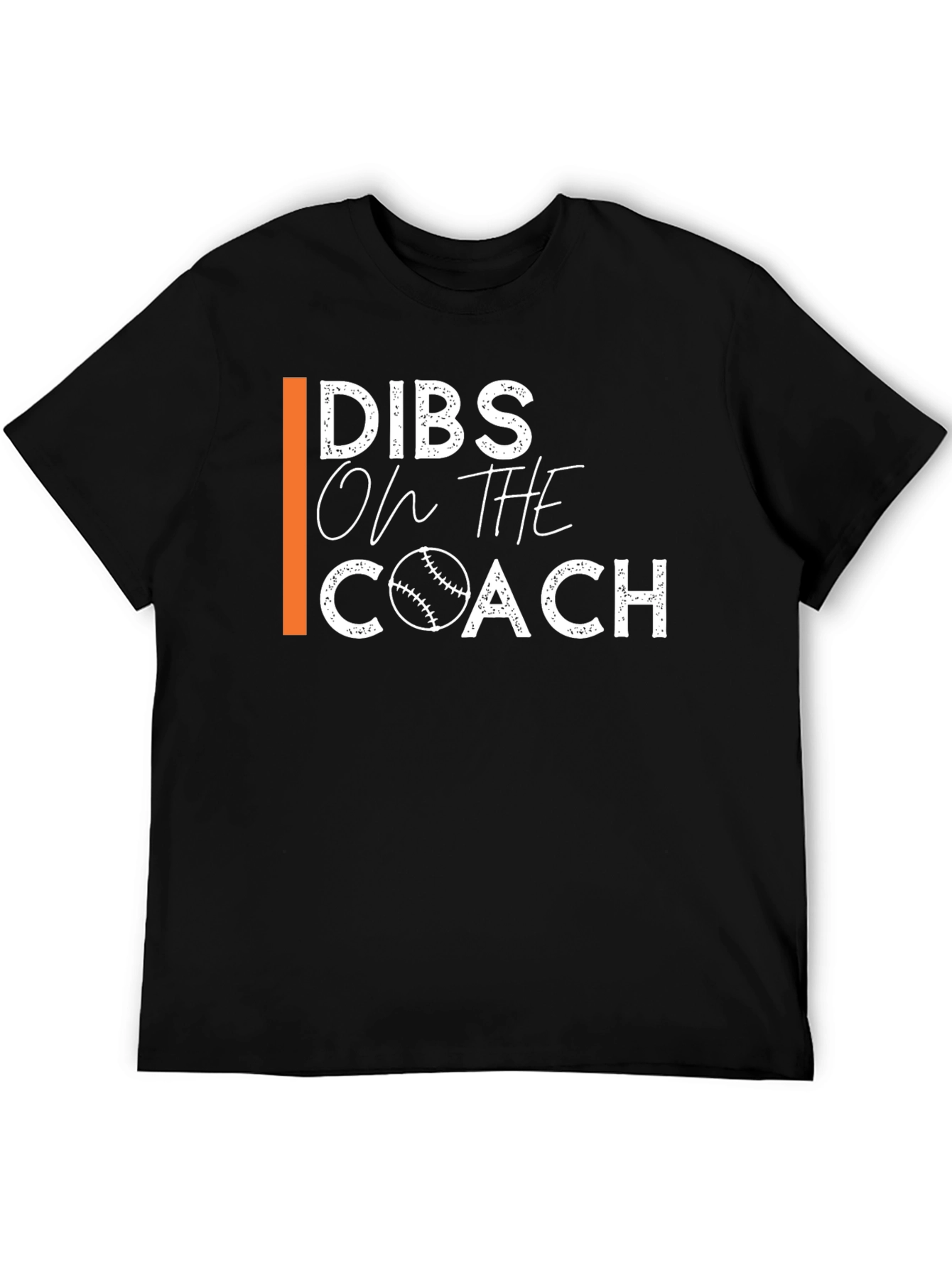Dibs On The Coach Baseball T-Shirt
