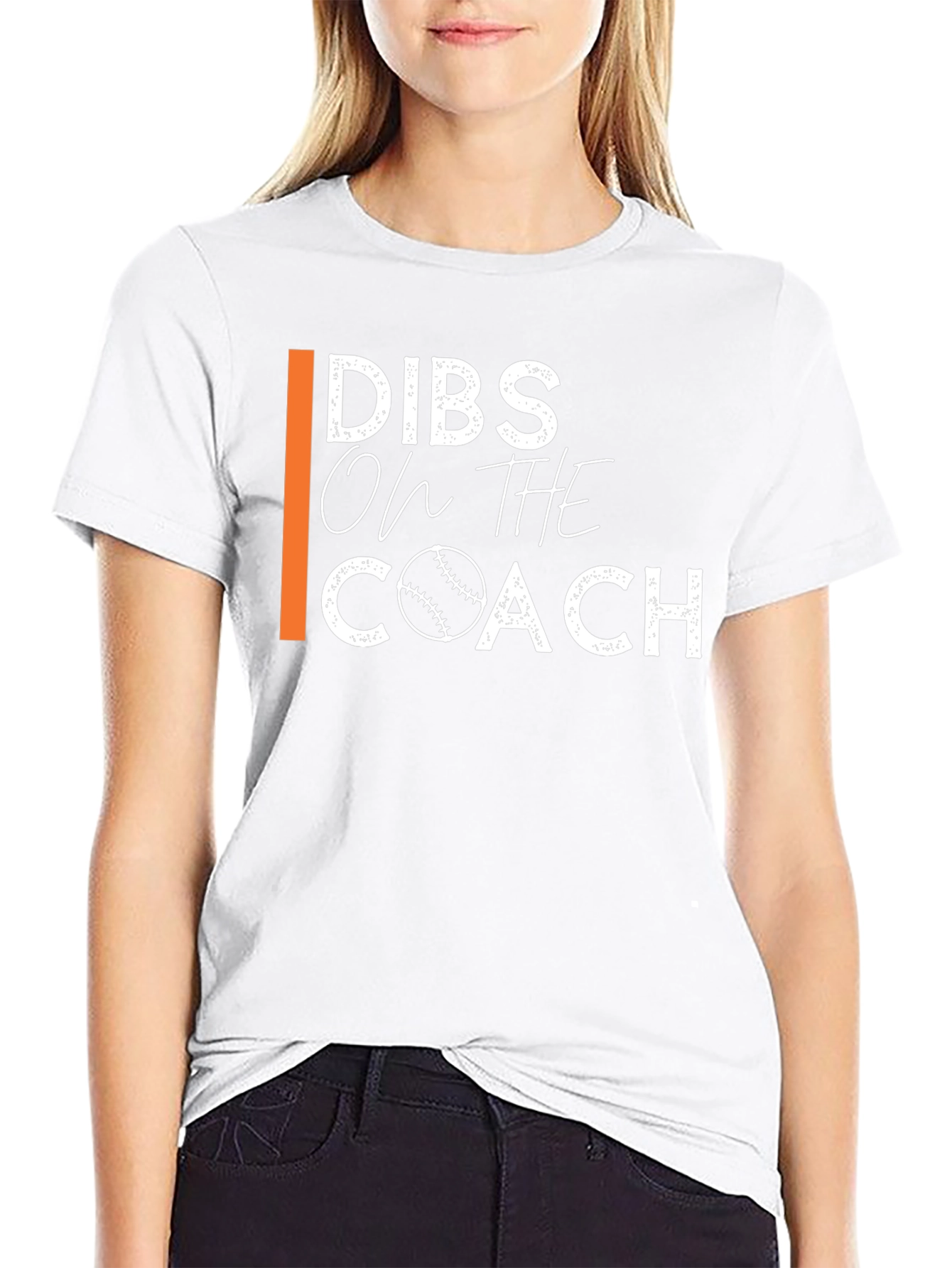 Dibs On The Coach Baseball T-Shirt