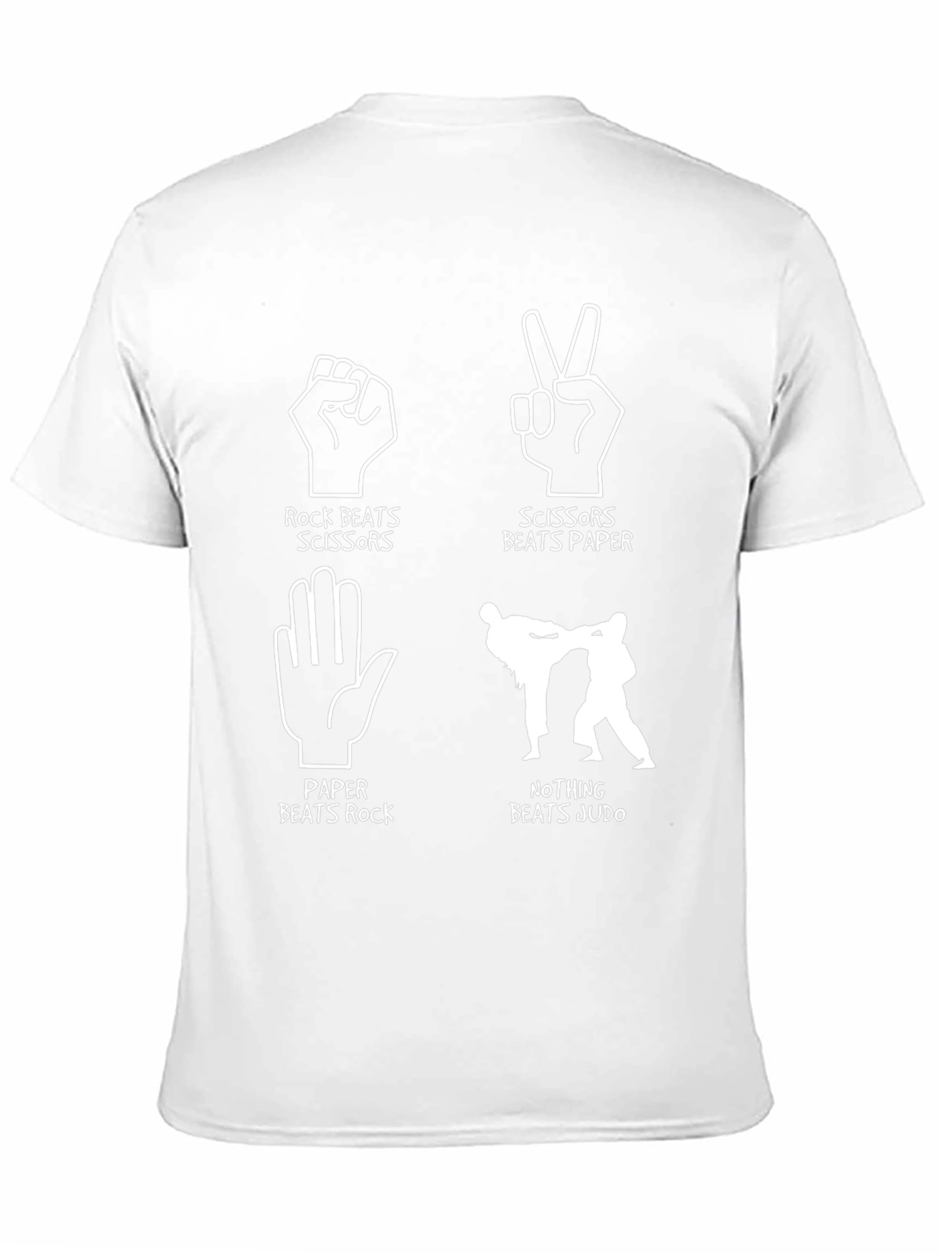 Rock Paper Scissors Judo Graphic T-Shirt