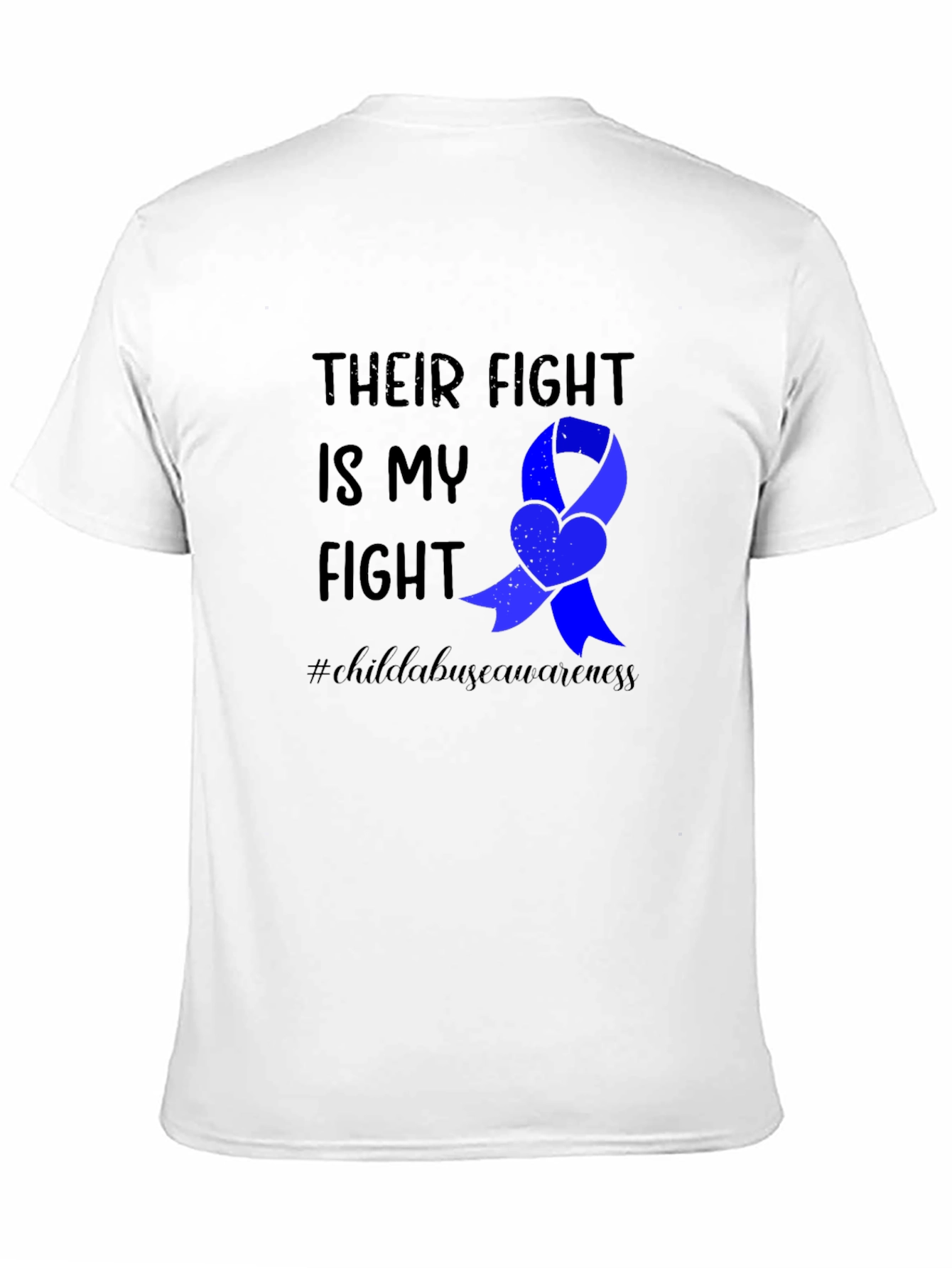 Child Abuse Awareness Ribbon T-Shirt