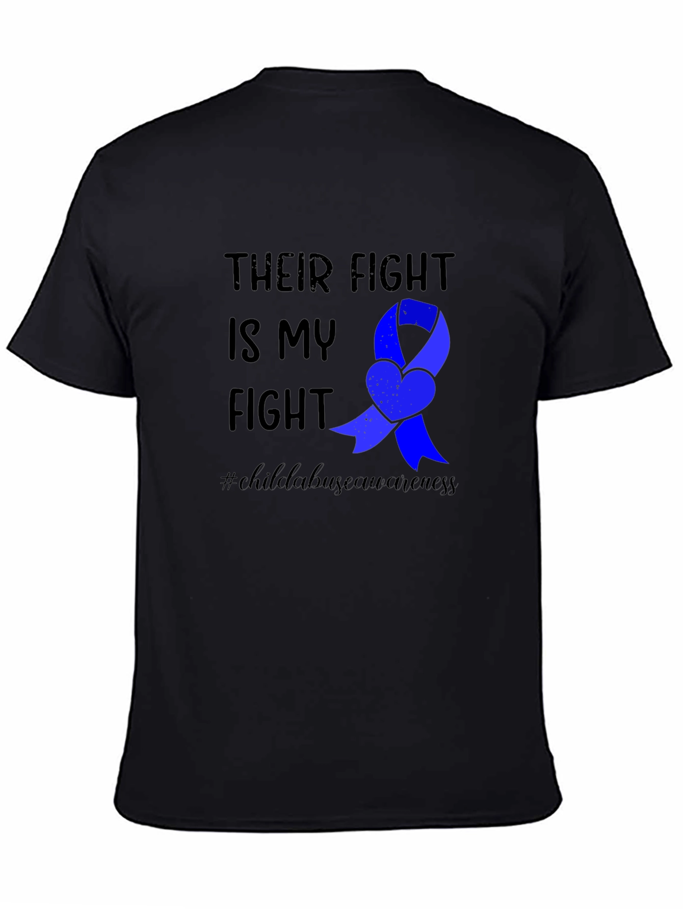 Child Abuse Awareness Ribbon T-Shirt