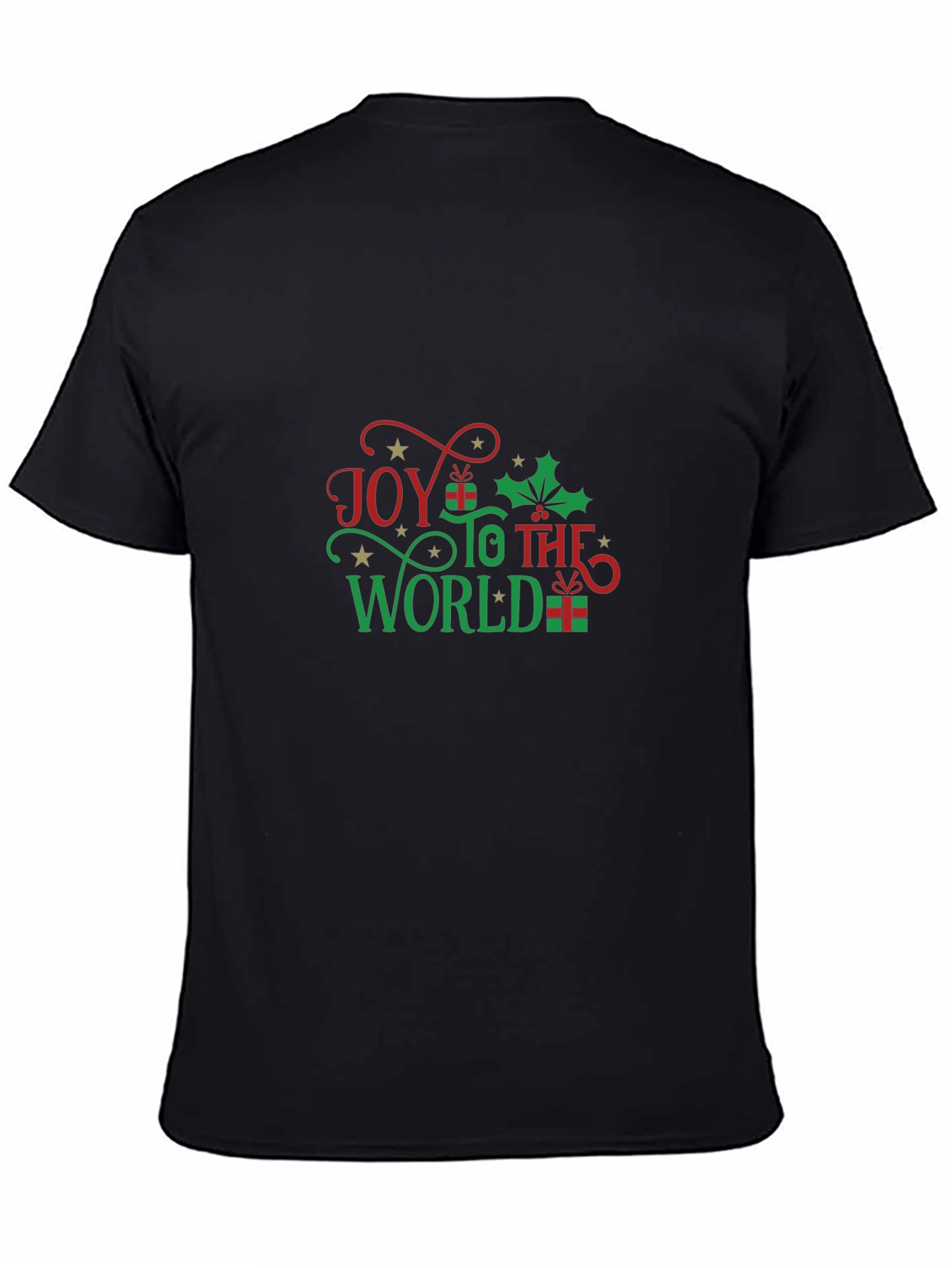 Joy To The World Christmas Graphic T-Shirt