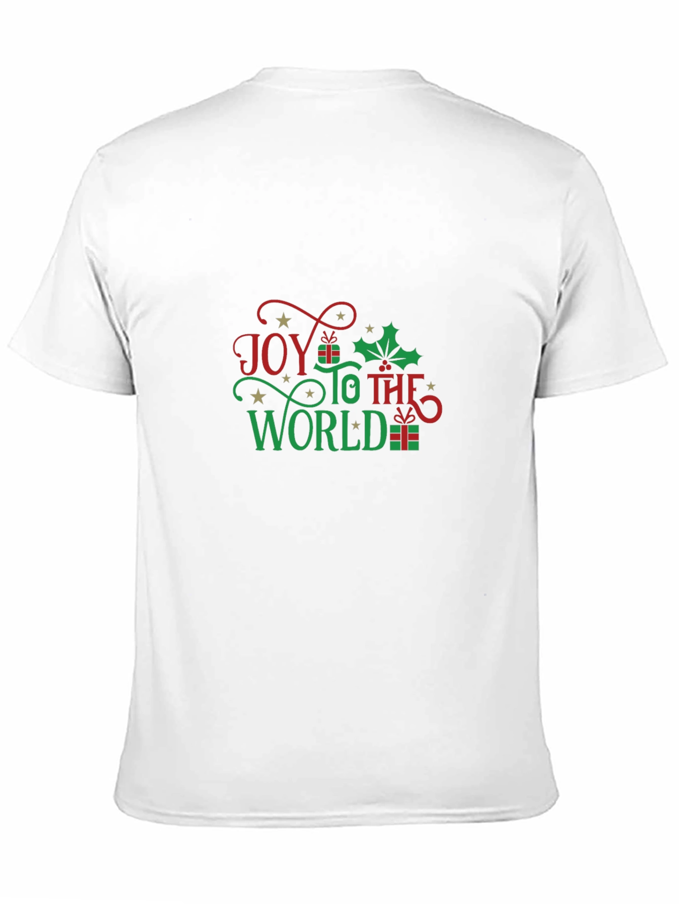 Joy To The World Christmas Graphic T-Shirt
