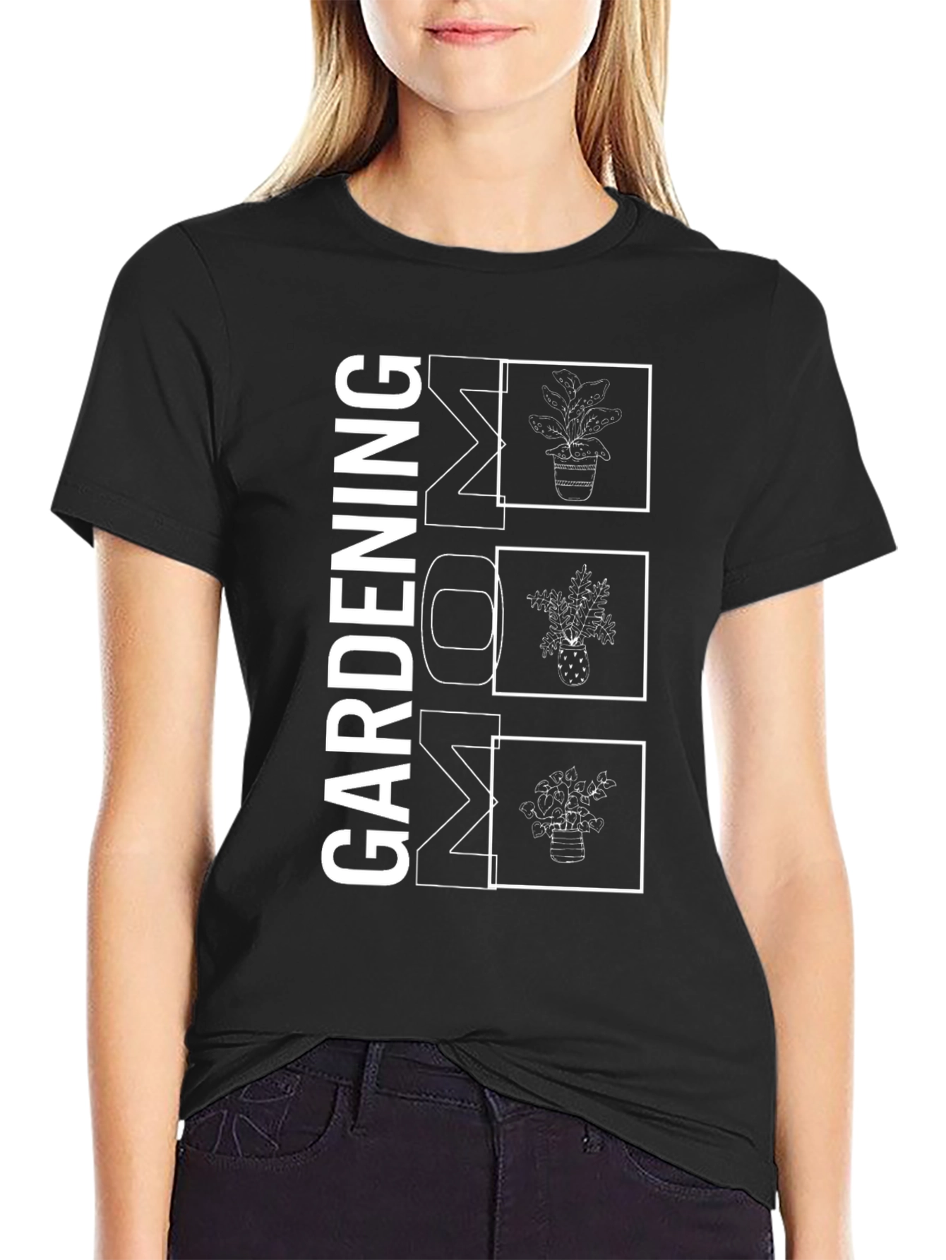 Gardening Mom Graphic T-Shirt
